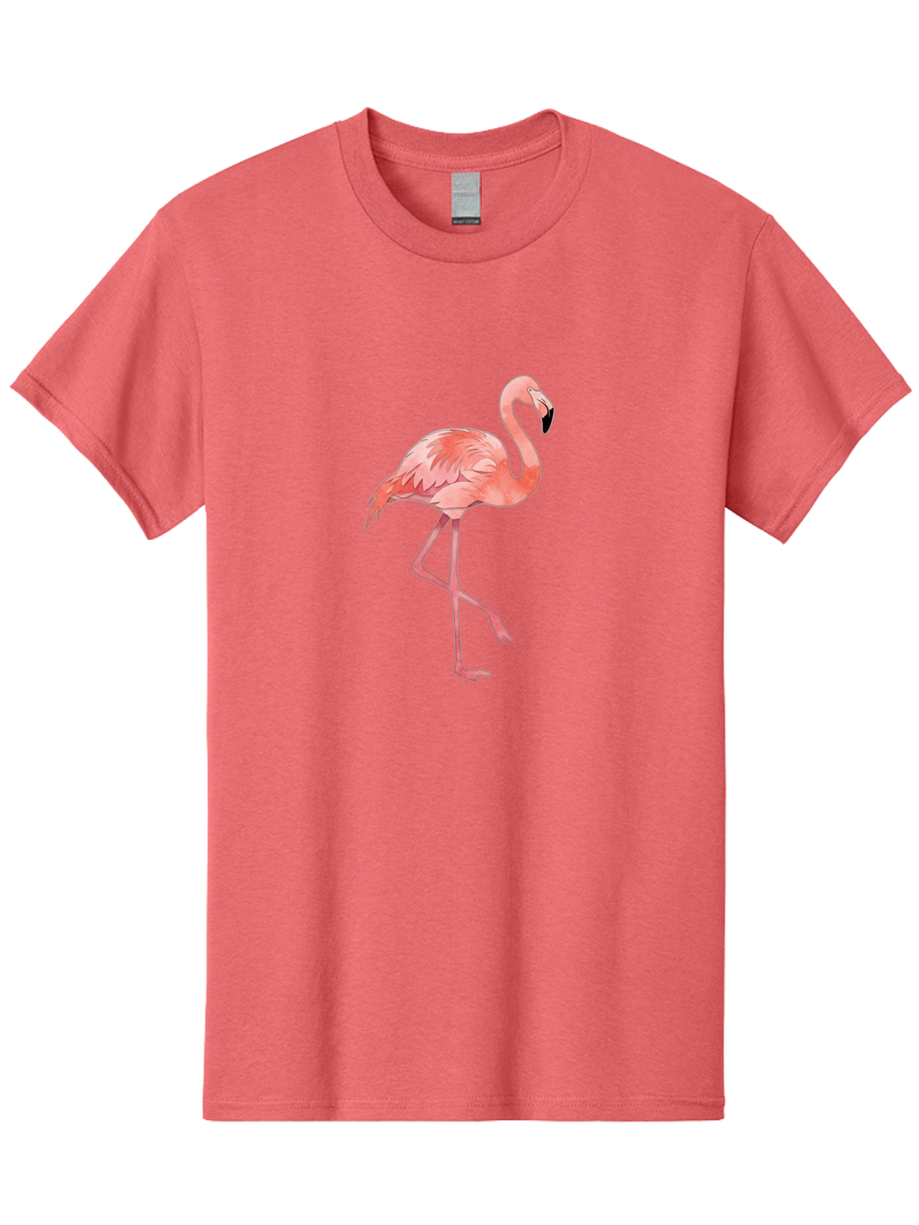 Flamingo-14 Men'S Graphic Tee, 100% Cotton, Comfortable Casual Summer Wear, Machine Washable, Vintage Camera, Old Camera, Antique Camera, Black Camera, Classic Photography, Photography Equipment, Nostalgic Device, Film Camera, Camera Art Bak578