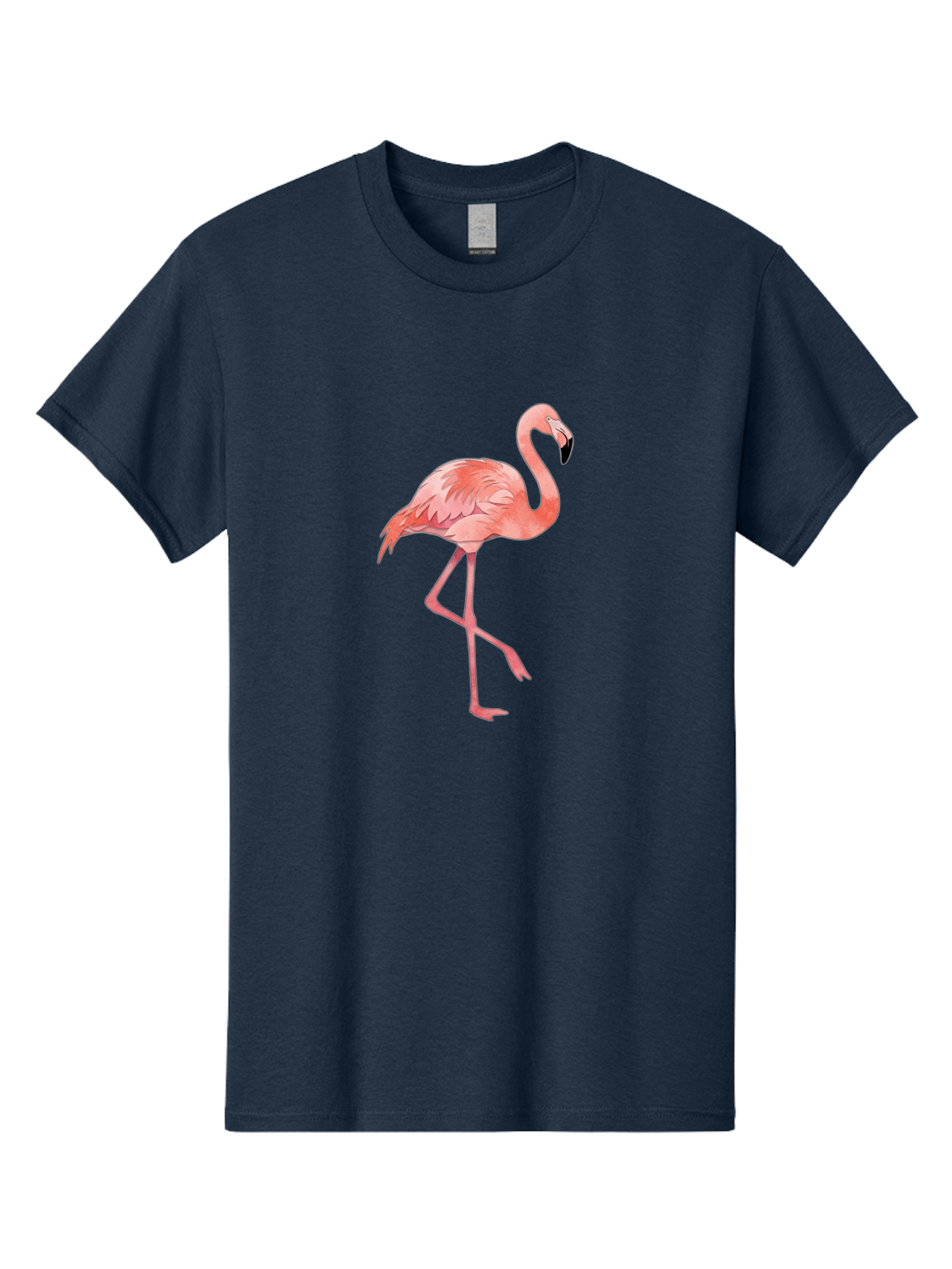 Flamingo-14 Men'S Graphic Tee, 100% Cotton, Comfortable Casual Summer Wear, Machine Washable, Vintage Camera, Old Camera, Antique Camera, Black Camera, Classic Photography, Photography Equipment, Nostalgic Device, Film Camera, Camera Art Bak578