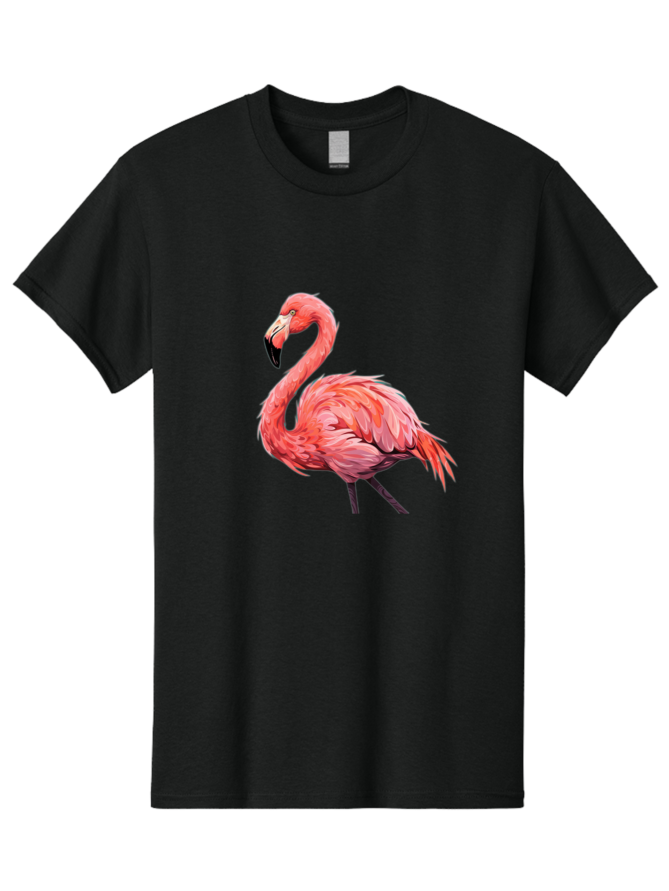 Flamingo-15 Men'S Graphic Tee, 100% Cotton, Comfortable Casual Summer Wear, Machine Washable, Vintage Camera, Old Camera, Antique Camera, Black Camera, Classic Photography, Photography Equipment, Nostalgic Device, Film Camera, Camera Art Bak579