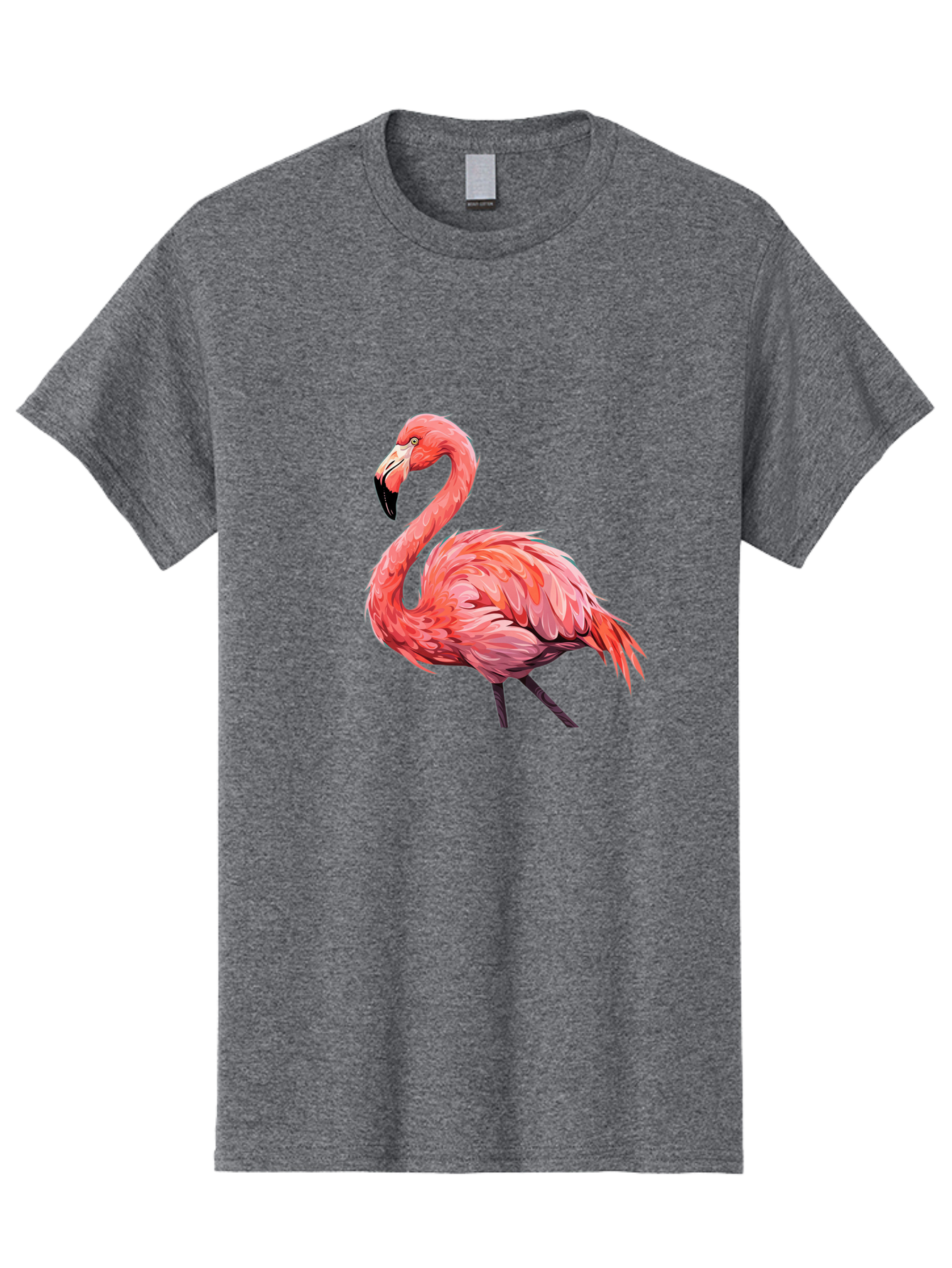 Flamingo-15 Men'S Graphic Tee, 100% Cotton, Comfortable Casual Summer Wear, Machine Washable, Vintage Camera, Old Camera, Antique Camera, Black Camera, Classic Photography, Photography Equipment, Nostalgic Device, Film Camera, Camera Art Bak579