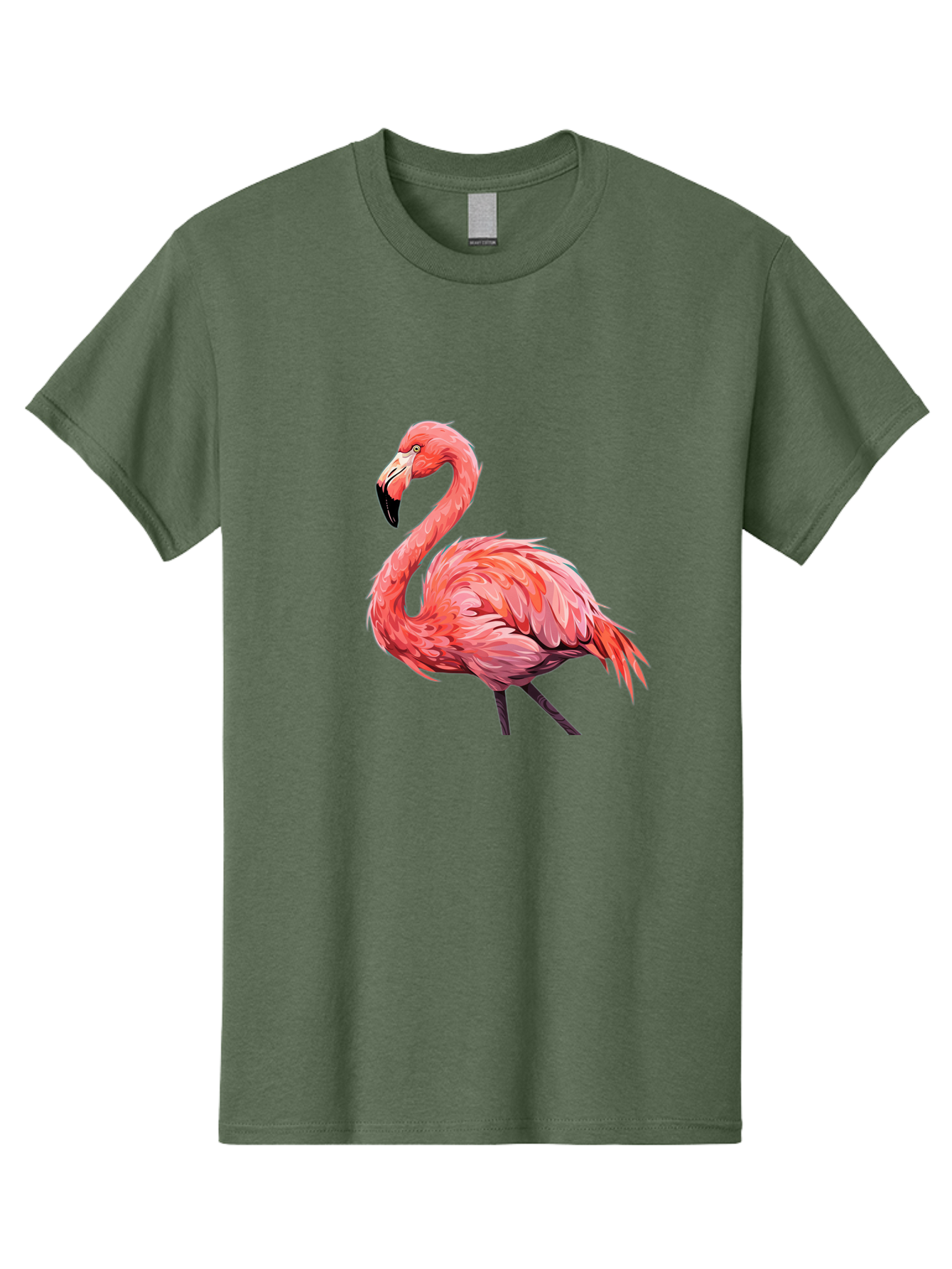 Flamingo-15 Men'S Graphic Tee, 100% Cotton, Comfortable Casual Summer Wear, Machine Washable, Vintage Camera, Old Camera, Antique Camera, Black Camera, Classic Photography, Photography Equipment, Nostalgic Device, Film Camera, Camera Art Bak579