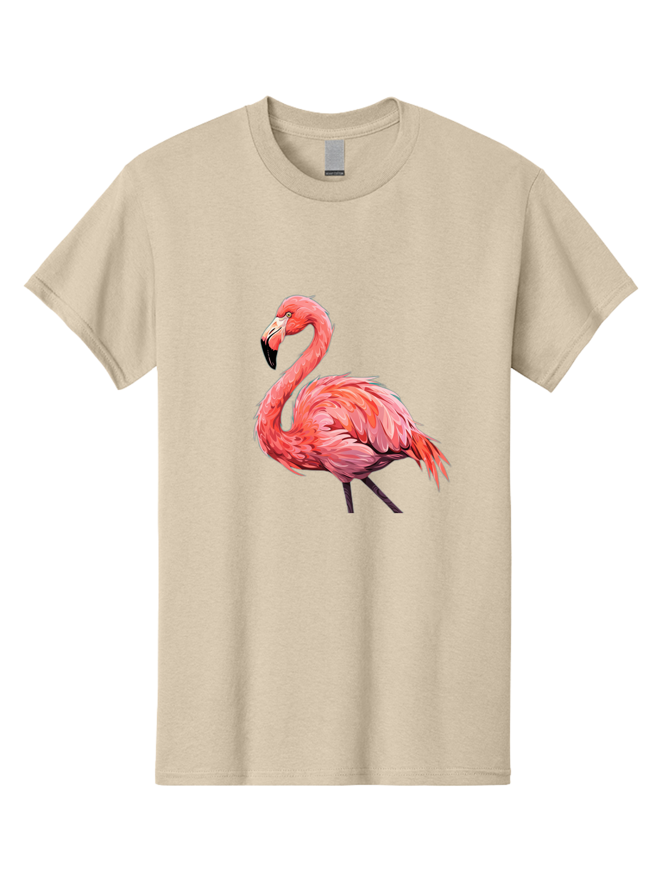 Flamingo-15 Men'S Graphic Tee, 100% Cotton, Comfortable Casual Summer Wear, Machine Washable, Vintage Camera, Old Camera, Antique Camera, Black Camera, Classic Photography, Photography Equipment, Nostalgic Device, Film Camera, Camera Art Bak579