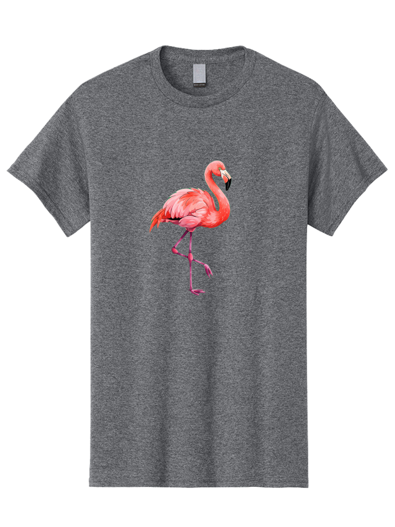 Flamingo-17 Men'S Graphic Tee, 100% Cotton, Comfortable Casual Summer Wear, Machine Washable, Vintage Camera, Old Camera, Antique Camera, Black Camera, Classic Photography, Photography Equipment, Nostalgic Device, Film Camera, Camera Art Bak581