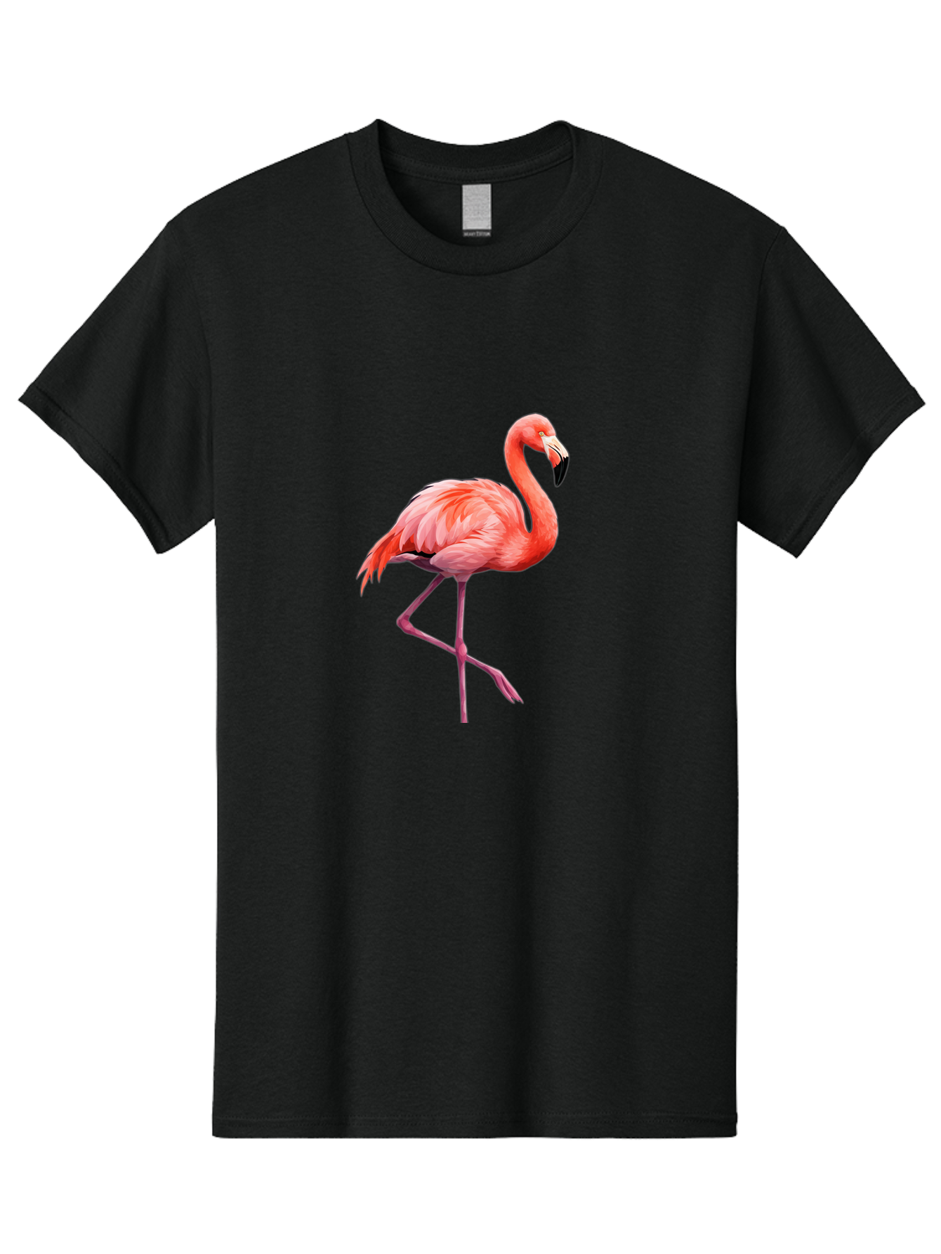 Flamingo-18 Men'S Graphic Tee, 100% Cotton, Comfortable Casual Summer Wear, Machine Washable, Vintage Camera, Old Camera, Antique Camera, Black Camera, Classic Photography, Photography Equipment, Nostalgic Device, Film Camera, Camera Art Bak582