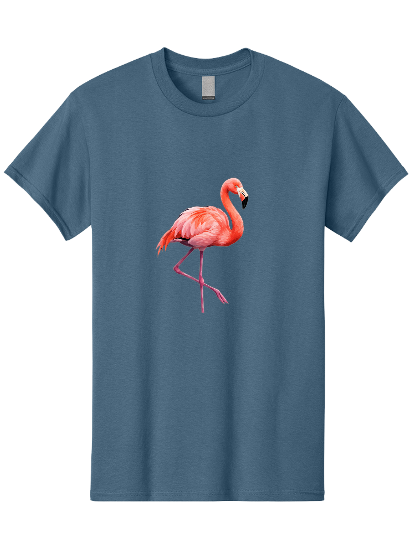 Flamingo-18 Men'S Graphic Tee, 100% Cotton, Comfortable Casual Summer Wear, Machine Washable, Vintage Camera, Old Camera, Antique Camera, Black Camera, Classic Photography, Photography Equipment, Nostalgic Device, Film Camera, Camera Art Bak582
