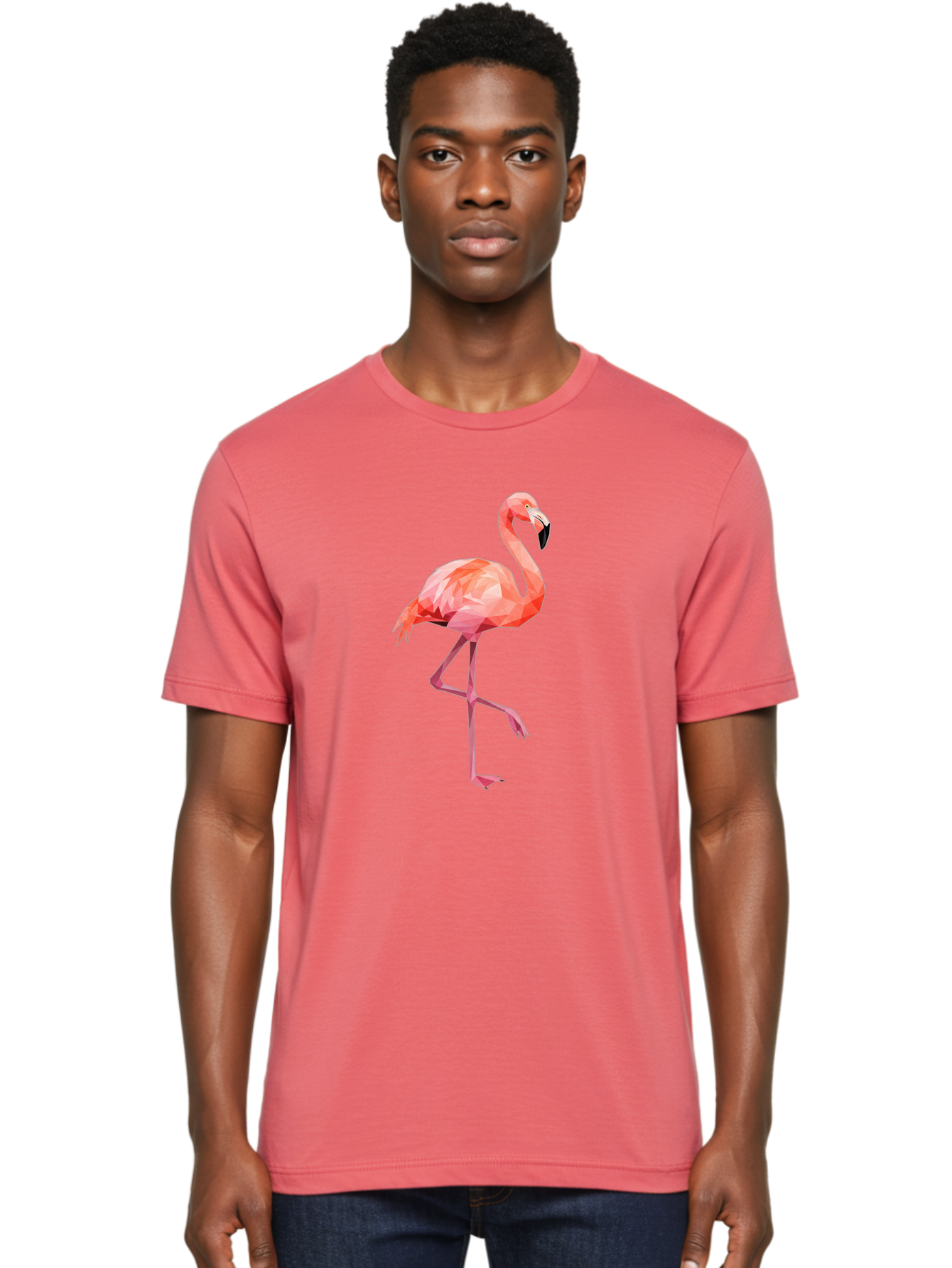 Flamingo-19 Men'S Graphic Tee, 100% Cotton, Comfortable Casual Summer Wear, Machine Washable, Vintage Camera, Old Camera, Antique Camera, Black Camera, Classic Photography, Photography Equipment, Nostalgic Device, Film Camera, Camera Art Bak583