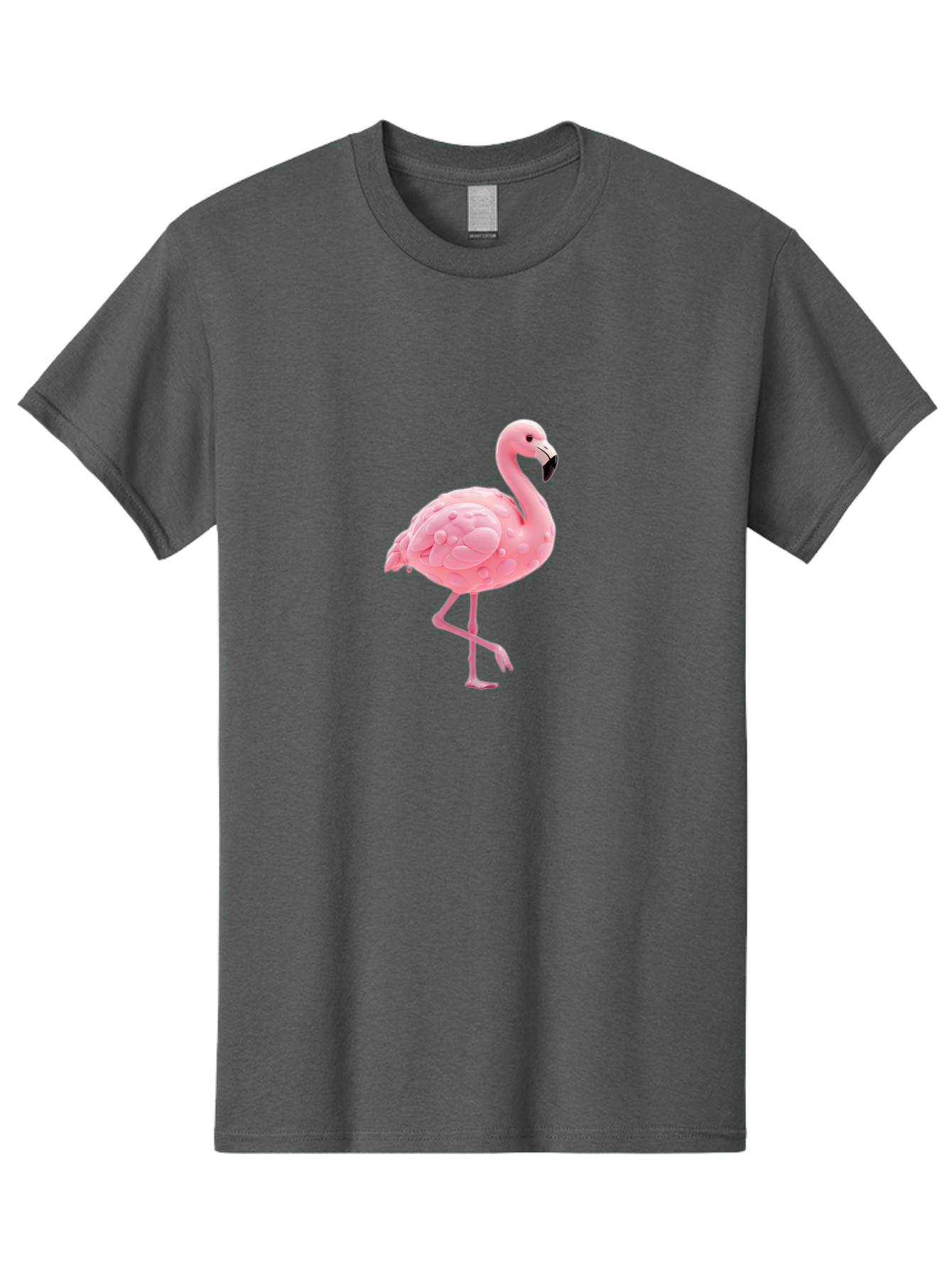 Flamingo-3 Men'S Graphic Tee, 100% Cotton, Comfortable Casual Summer Wear, Machine Washable, Vintage Camera, Old Camera, Antique Camera, Black Camera, Classic Photography, Photography Equipment, Nostalgic Device, Film Camera, Camera Art Bak586