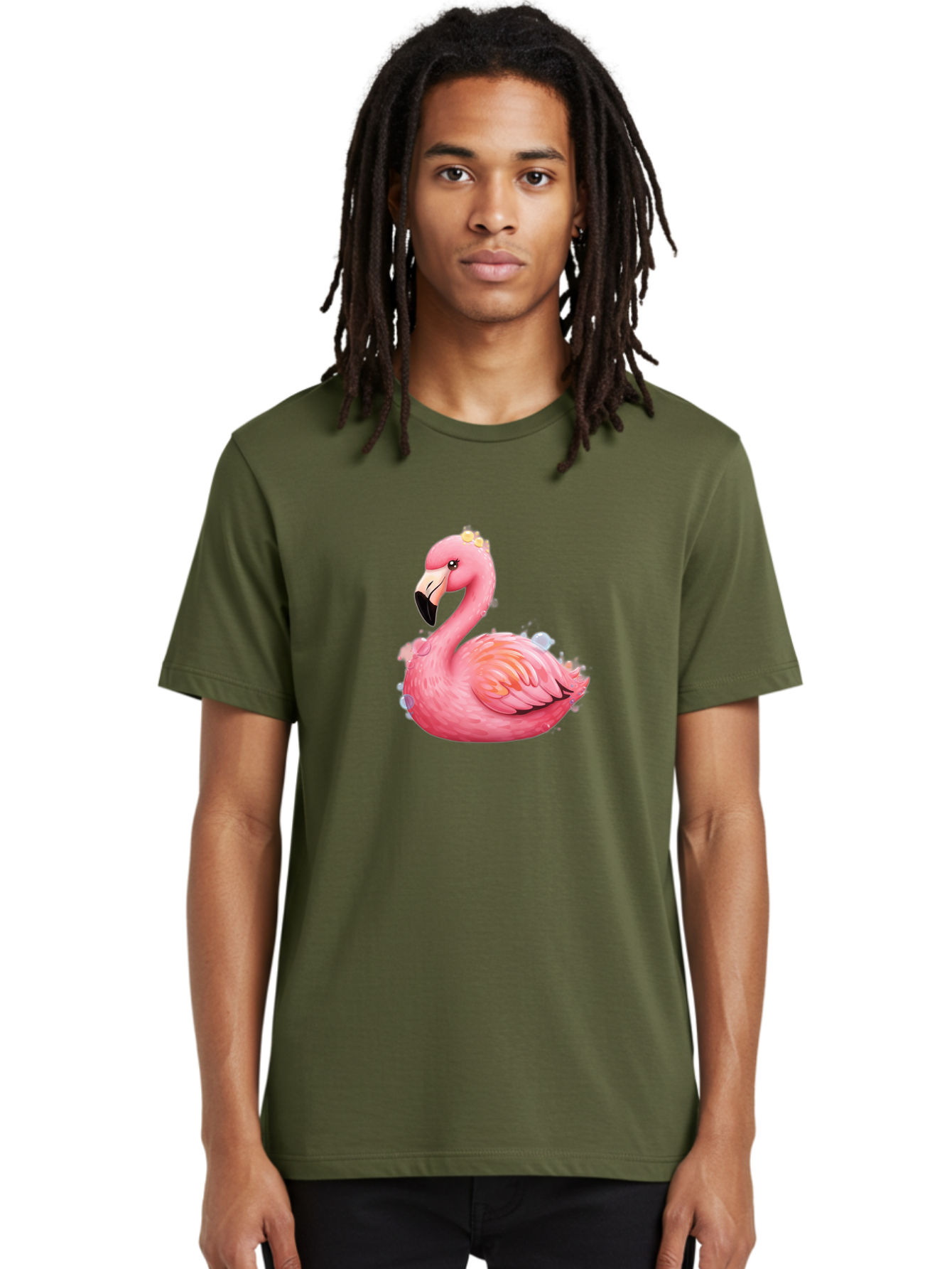 Flamingo-4 Men'S Graphic Tee, 100% Cotton, Comfortable Casual Summer Wear, Machine Washable, Vintage Camera, Old Camera, Antique Camera, Black Camera, Classic Photography, Photography Equipment, Nostalgic Device, Film Camera, Camera Art Bak587