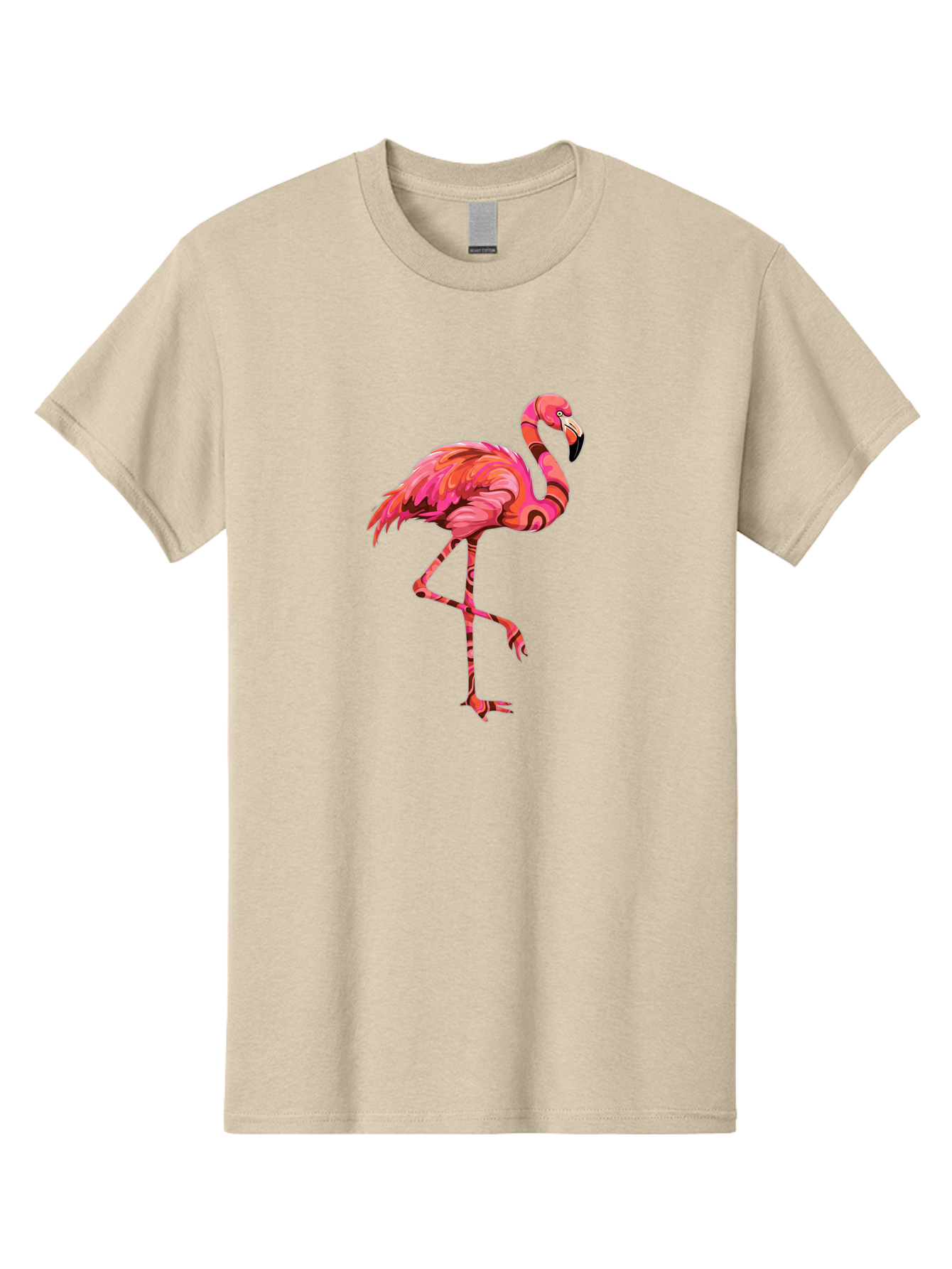 Flamingo-5 Men'S Graphic Tee, 100% Cotton, Comfortable Casual Summer Wear, Machine Washable, Vintage Camera, Old Camera, Antique Camera, Black Camera, Classic Photography, Photography Equipment, Nostalgic Device, Film Camera, Camera Art Bak588