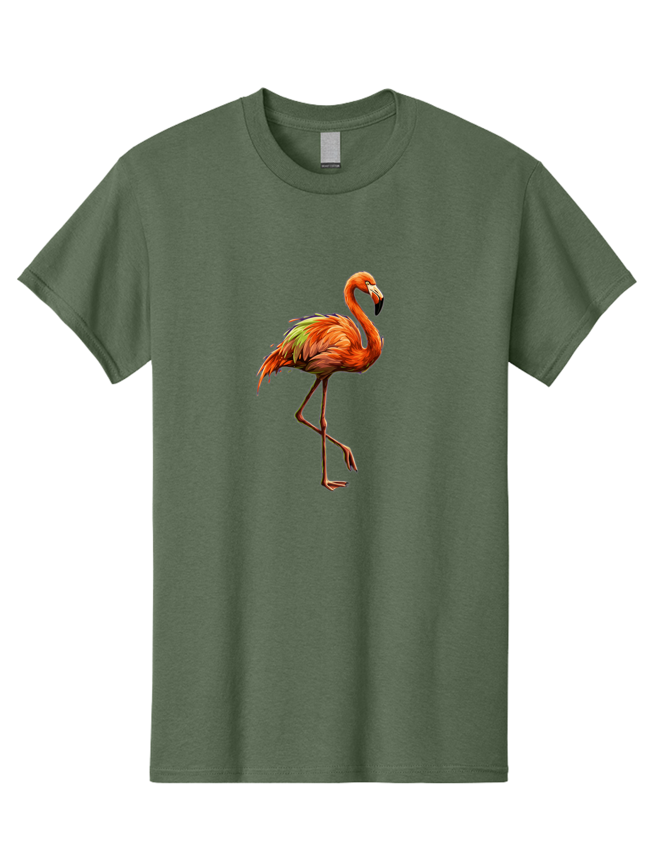 Flamingo-6 Men'S Graphic Tee, 100% Cotton, Comfortable Casual Summer Wear, Machine Washable, Vintage Camera, Old Camera, Antique Camera, Black Camera, Classic Photography, Photography Equipment, Nostalgic Device, Film Camera, Camera Art Bak589