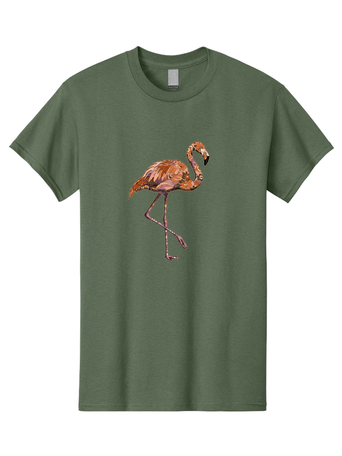 Flamingo-7 Men'S Graphic Tee, 100% Cotton, Comfortable Casual Summer Wear, Machine Washable, Vintage Camera, Old Camera, Antique Camera, Black Camera, Classic Photography, Photography Equipment, Nostalgic Device, Film Camera, Camera Art Bak590