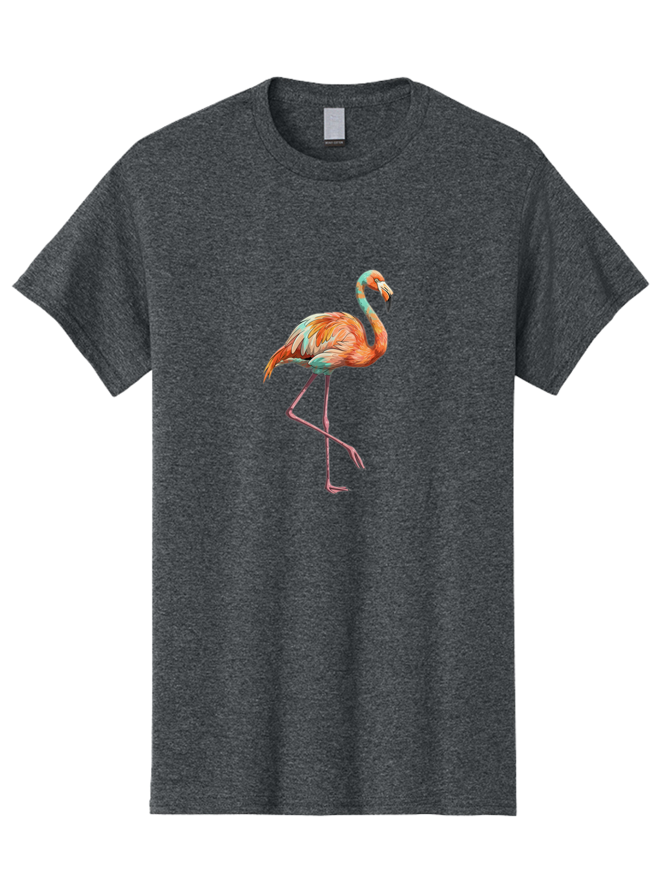 Flamingo-8 Men'S Graphic Tee, 100% Cotton, Comfortable Casual Summer Wear, Machine Washable, Vintage Camera, Old Camera, Antique Camera, Black Camera, Classic Photography, Photography Equipment, Nostalgic Device, Film Camera, Camera Art Bak591