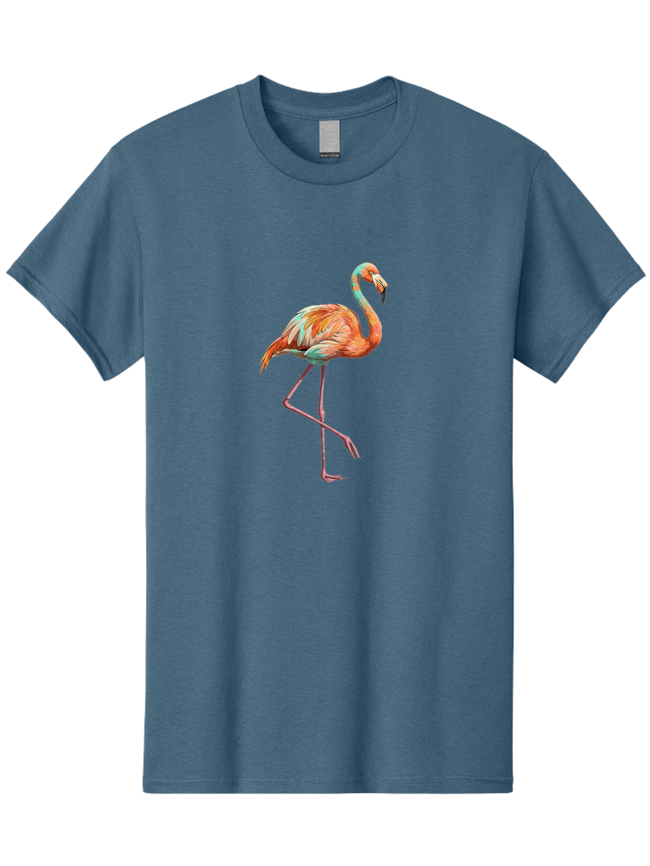 Flamingo-8 Men'S Graphic Tee, 100% Cotton, Comfortable Casual Summer Wear, Machine Washable, Vintage Camera, Old Camera, Antique Camera, Black Camera, Classic Photography, Photography Equipment, Nostalgic Device, Film Camera, Camera Art Bak591