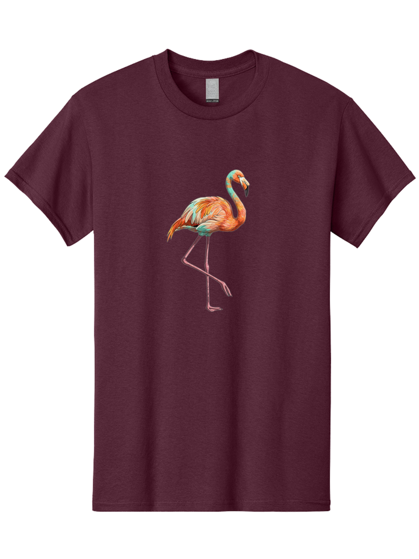 Flamingo-8 Men'S Graphic Tee, 100% Cotton, Comfortable Casual Summer Wear, Machine Washable, Vintage Camera, Old Camera, Antique Camera, Black Camera, Classic Photography, Photography Equipment, Nostalgic Device, Film Camera, Camera Art Bak591