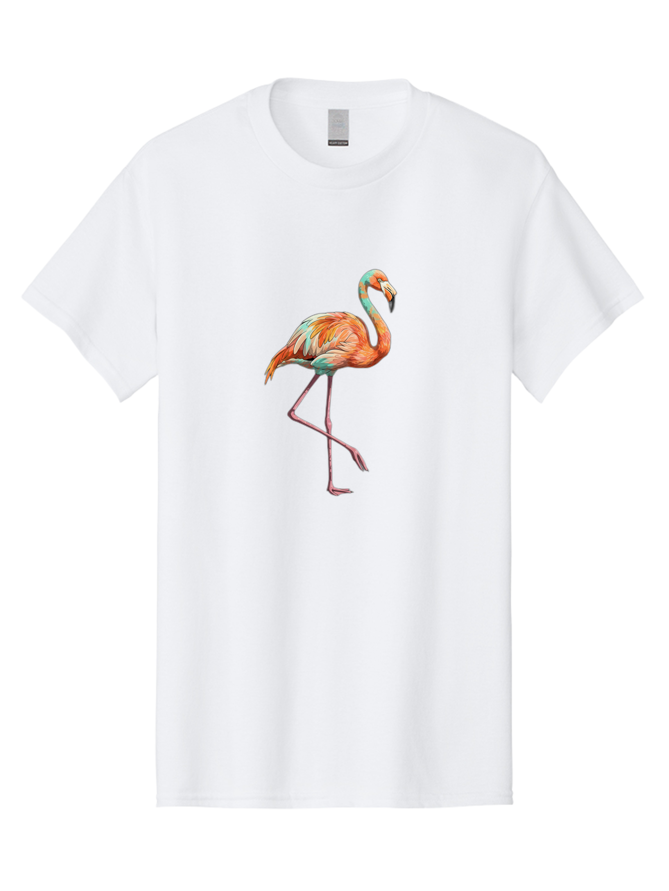 Flamingo-8 Men'S Graphic Tee, 100% Cotton, Comfortable Casual Summer Wear, Machine Washable, Vintage Camera, Old Camera, Antique Camera, Black Camera, Classic Photography, Photography Equipment, Nostalgic Device, Film Camera, Camera Art Bak591