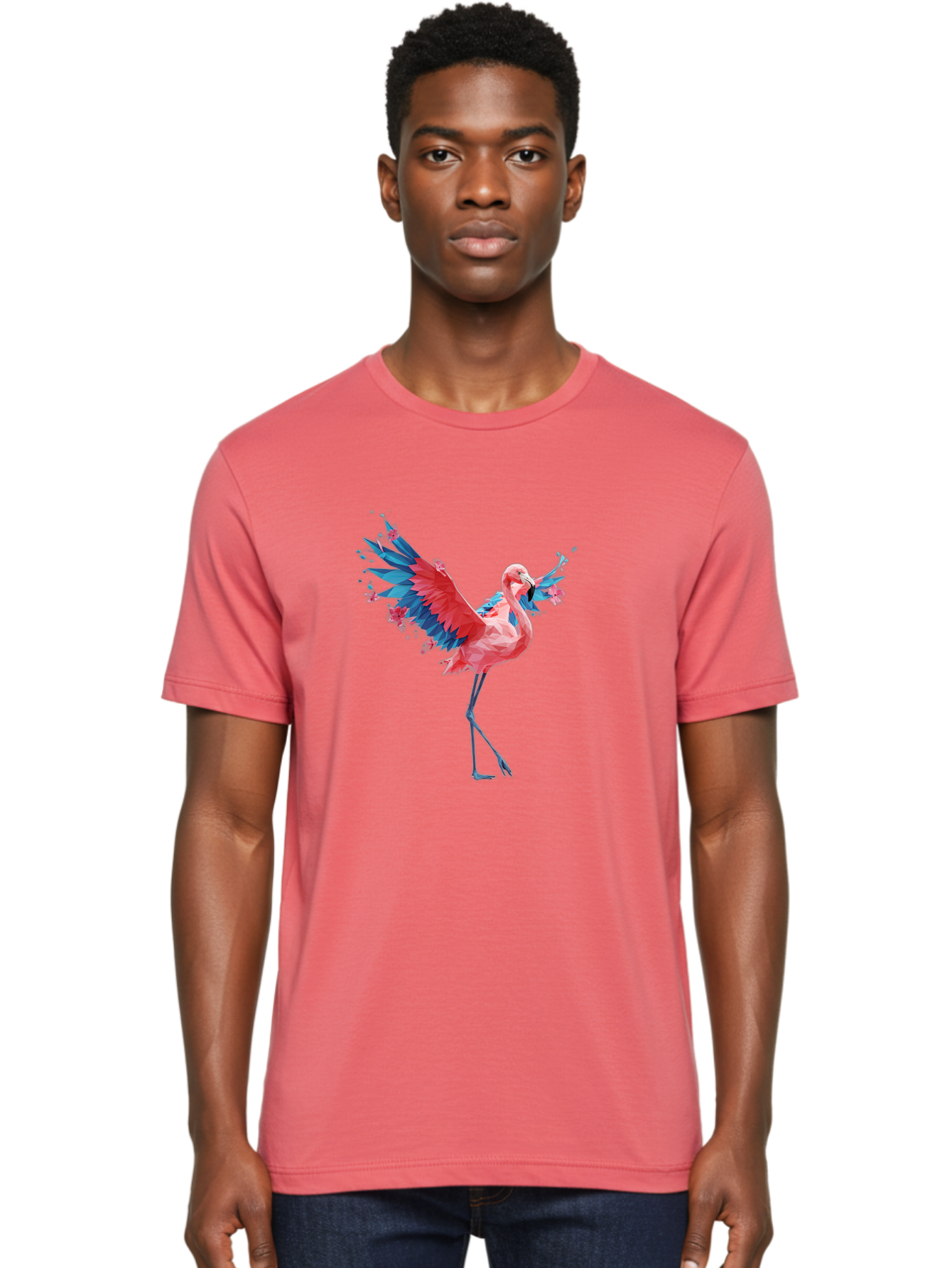 Flamingo-Dismantling Men'S Graphic Tee, 100% Cotton, Comfortable Casual Summer Wear, Machine Washable, Vintage Camera, Old Camera, Antique Camera, Black Camera, Classic Photography, Photography Equipment, Nostalgic Device, Film Camera, Bak595