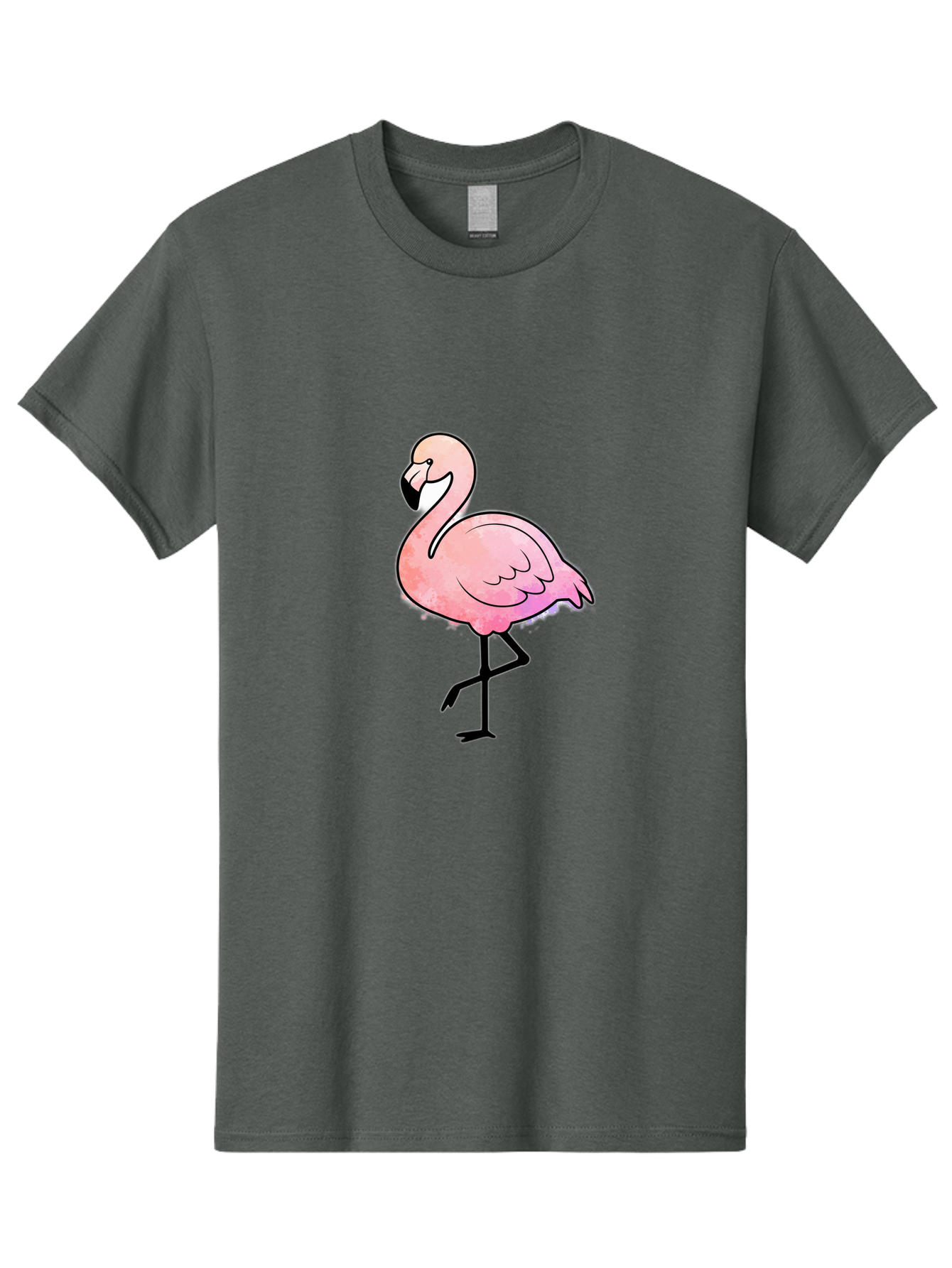 Flamingo Men'S Graphic Tee, 100% Cotton, Comfortable Casual Summer Wear, Machine Washable, Vintage Camera, Old Camera, Antique Camera, Black Camera, Classic Photography, Photography Equipment, Nostalgic Device, Film Camera, Camera Art Bak605