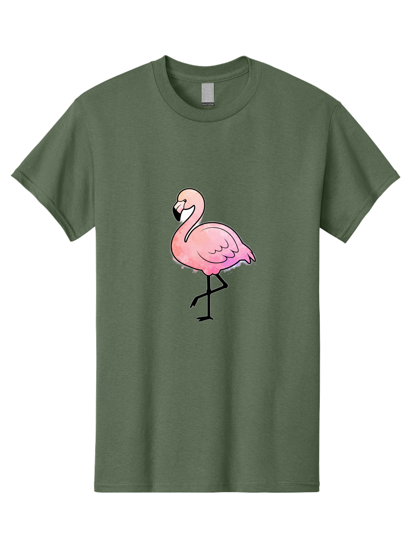 Flamingo Men'S Graphic Tee, 100% Cotton, Comfortable Casual Summer Wear, Machine Washable, Vintage Camera, Old Camera, Antique Camera, Black Camera, Classic Photography, Photography Equipment, Nostalgic Device, Film Camera, Camera Art Bak605
