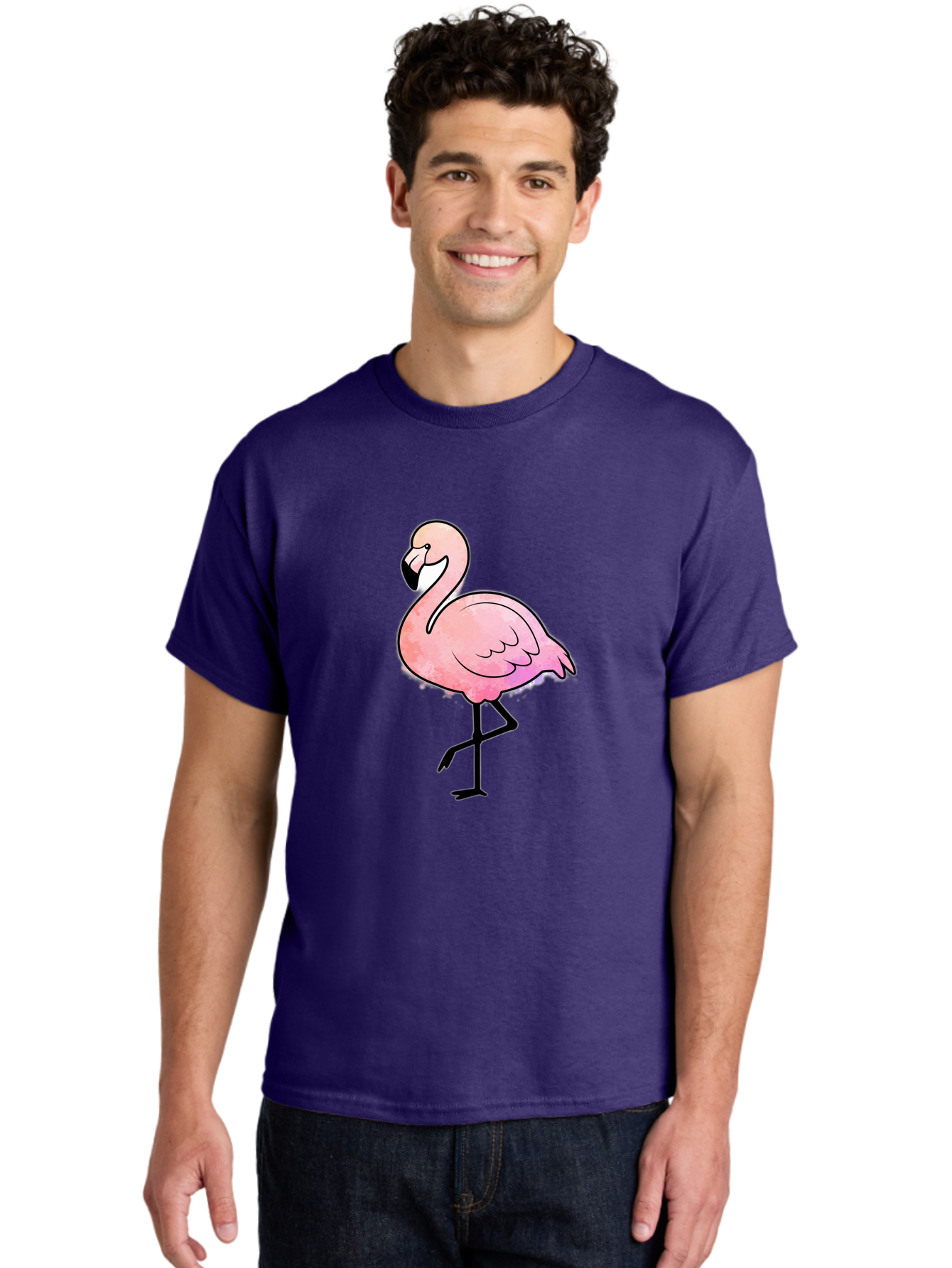 Flamingo Men'S Graphic Tee, 100% Cotton, Comfortable Casual Summer Wear, Machine Washable, Vintage Camera, Old Camera, Antique Camera, Black Camera, Classic Photography, Photography Equipment, Nostalgic Device, Film Camera, Camera Art Bak605