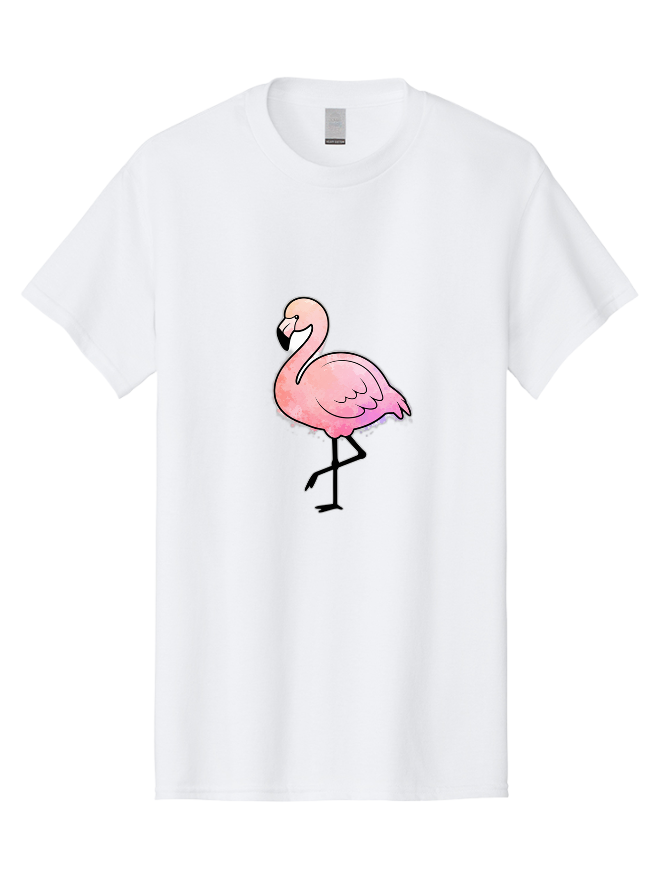 Flamingo Men'S Graphic Tee, 100% Cotton, Comfortable Casual Summer Wear, Machine Washable, Vintage Camera, Old Camera, Antique Camera, Black Camera, Classic Photography, Photography Equipment, Nostalgic Device, Film Camera, Camera Art Bak605