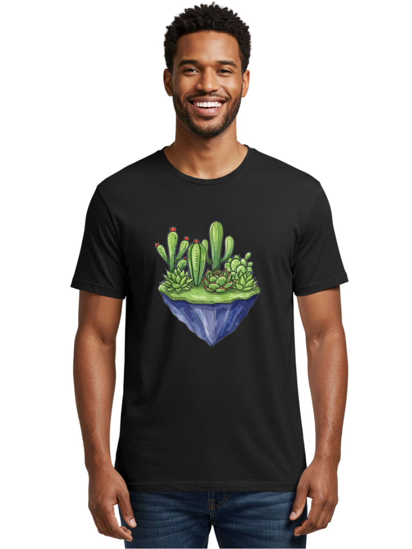 Floating-Cactus-Island Men'S Graphic Tee, 100% Cotton, Comfortable Casual Summer Wear, Machine Washable, Vintage Camera, Old Camera, Antique Camera, Black Camera, Classic Photography, Photography Equipment, Nostalgic Device, Film Camera, Bak606