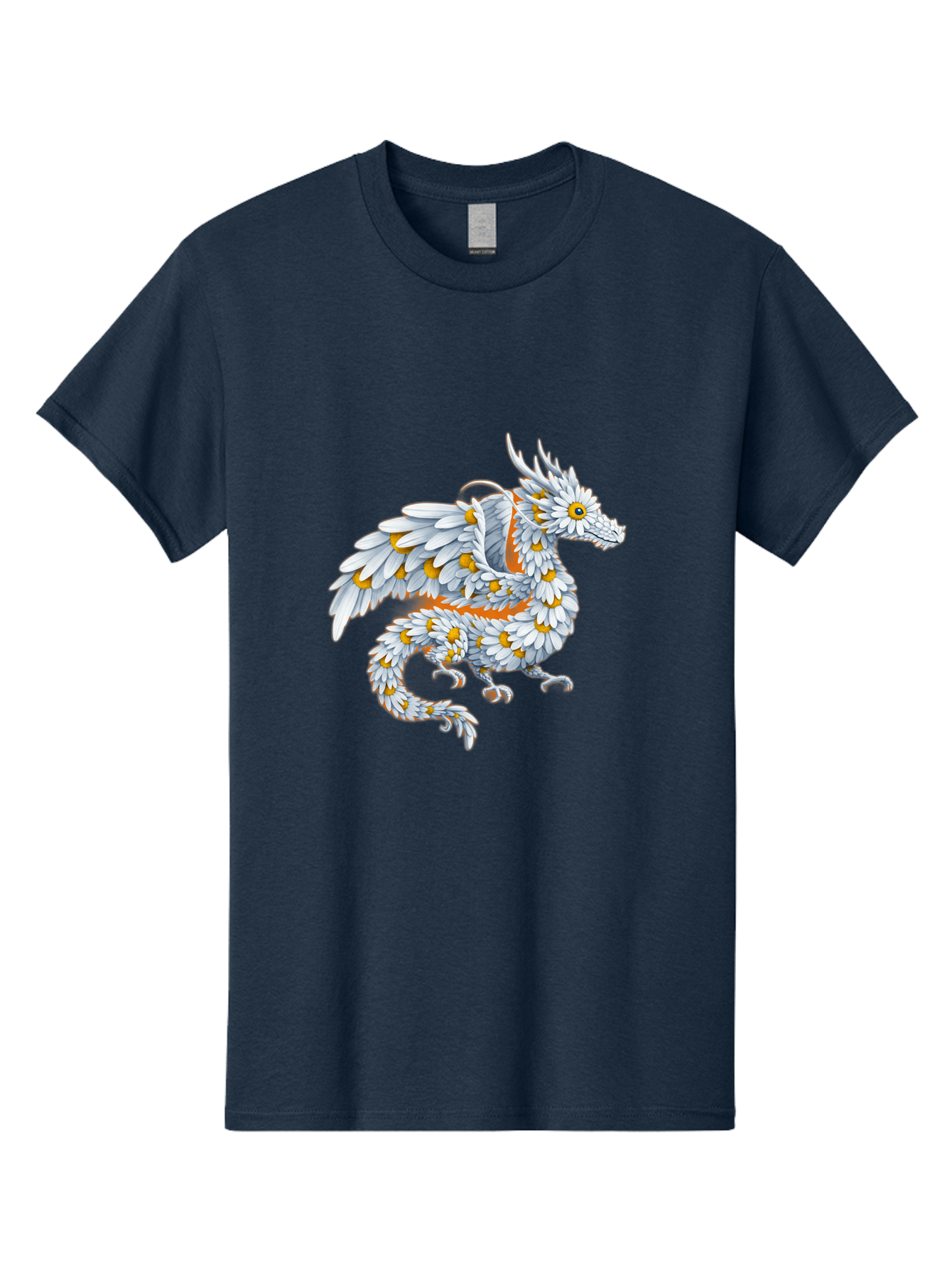 Floral-Dragon-1 Men'S Graphic Tee, 100% Cotton, Comfortable Casual Summer Wear, Machine Washable, Vintage Camera, Old Camera, Antique Camera, Black Camera, Classic Photography, Photography Equipment, Nostalgic Device, Film Camera, Camera Art Bak608