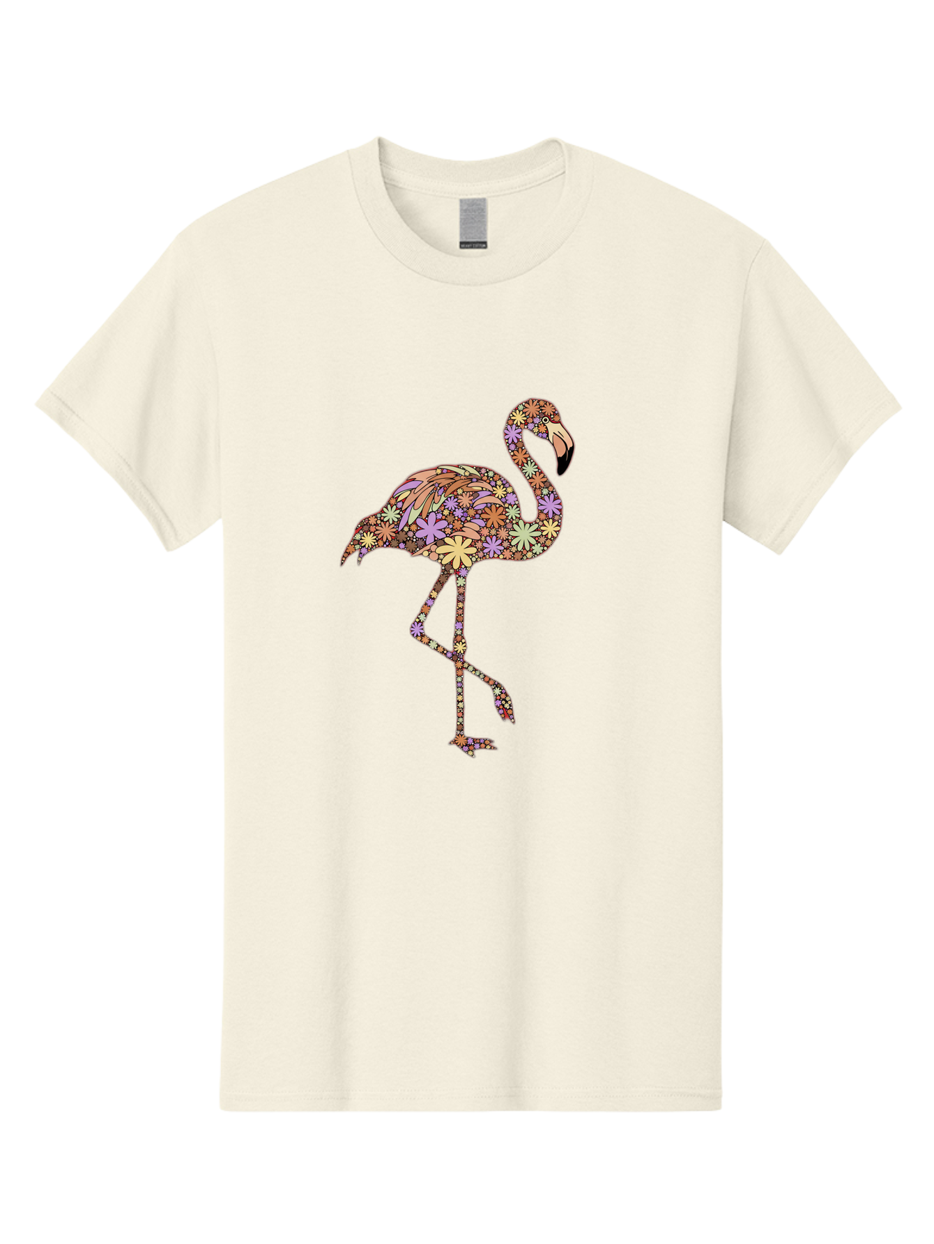 Floral-Flamingo Men'S Graphic Tee, 100% Cotton, Comfortable Casual Summer Wear, Machine Washable, Vintage Camera, Old Camera, Antique Camera, Black Camera, Classic Photography, Photography Equipment, Nostalgic Device, Film Camera, Camera Art Bak611