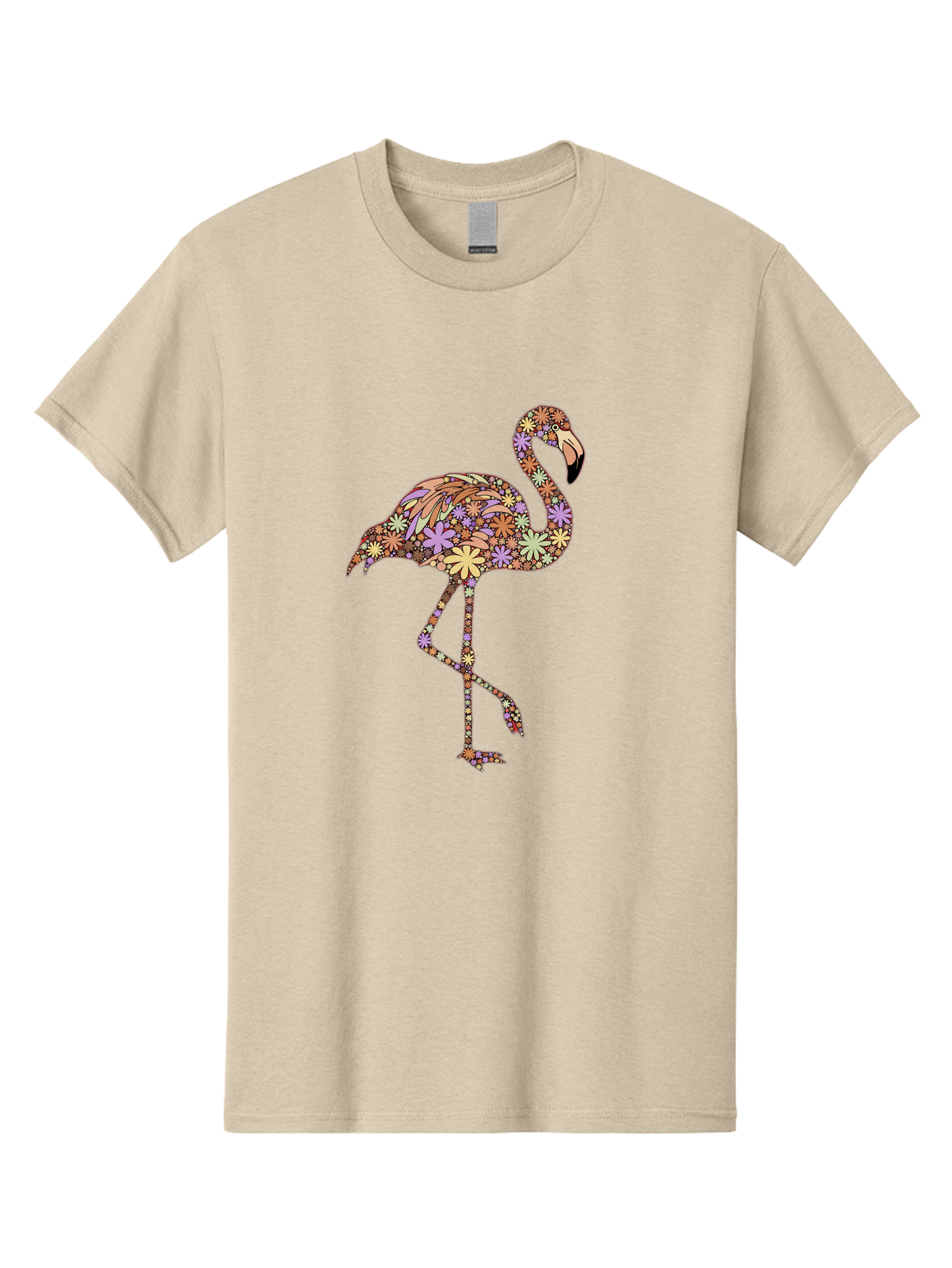 Floral-Flamingo Men'S Graphic Tee, 100% Cotton, Comfortable Casual Summer Wear, Machine Washable, Vintage Camera, Old Camera, Antique Camera, Black Camera, Classic Photography, Photography Equipment, Nostalgic Device, Film Camera, Camera Art Bak611