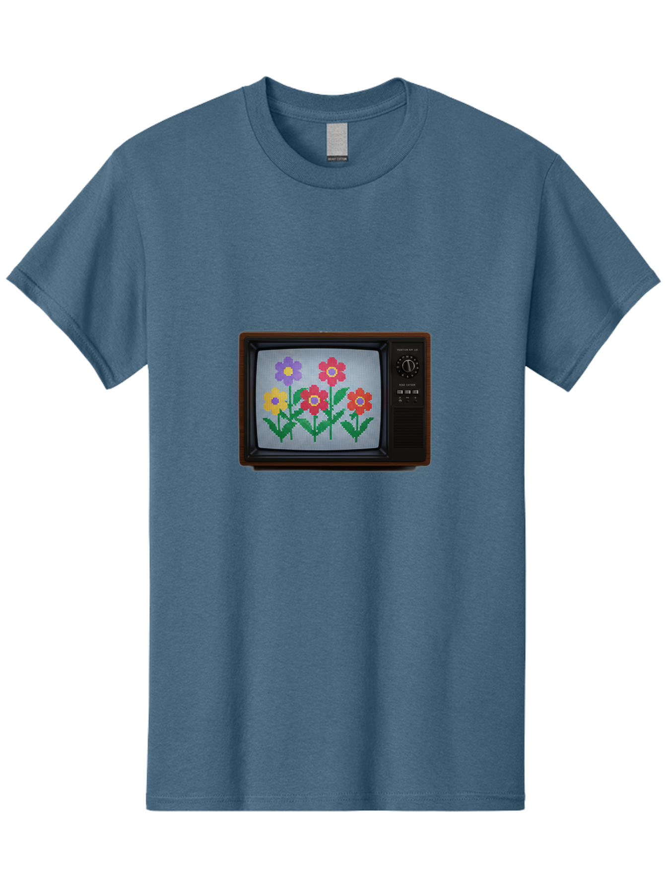 Flowers-Tv Men'S Graphic Tee, 100% Cotton, Comfortable Casual Summer Wear, Machine Washable, Vintage Camera, Old Camera, Antique Camera, Black Camera, Classic Photography, Photography Equipment, Nostalgic Device, Film Camera, Camera Art Bak613