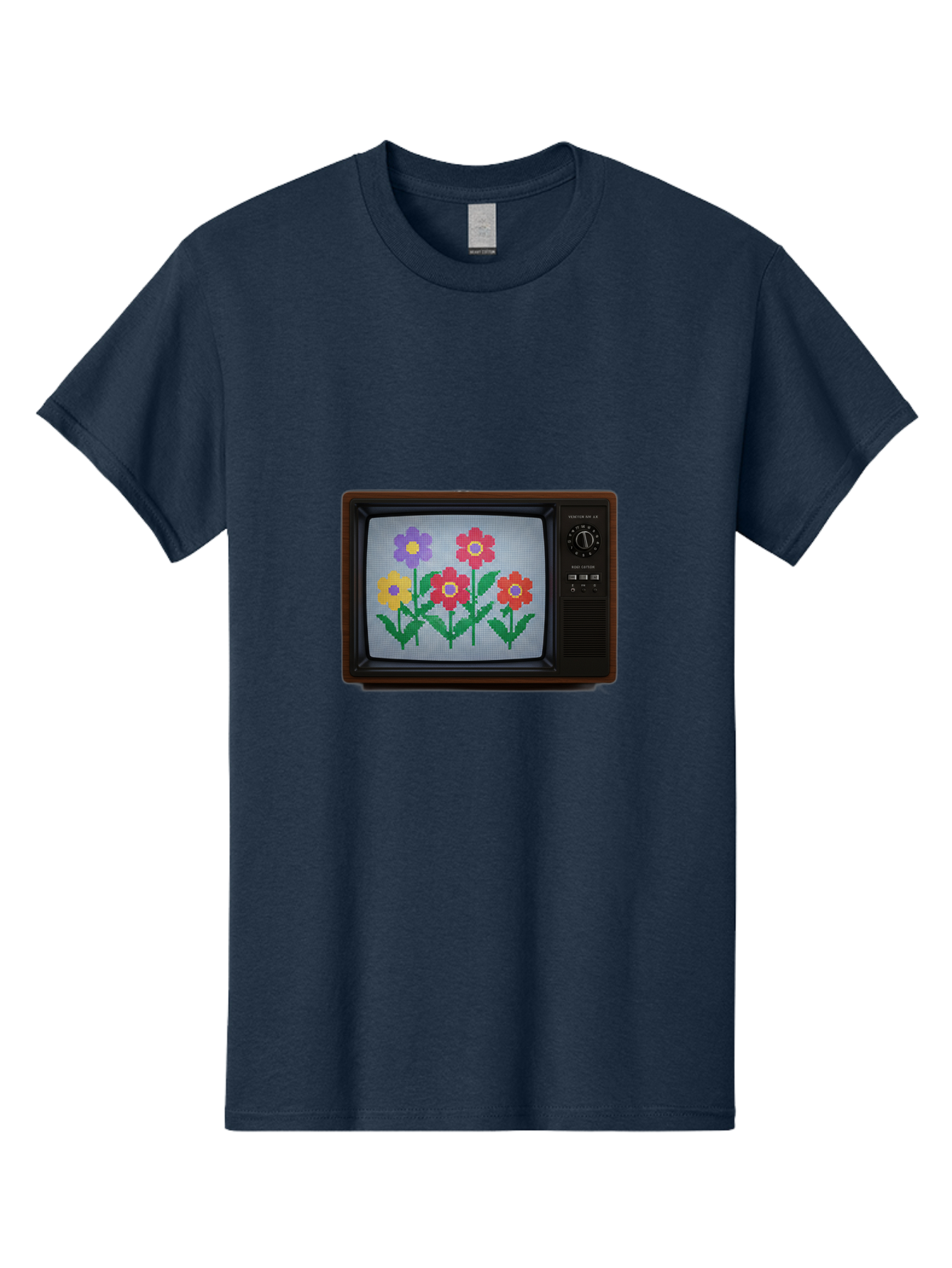 Flowers-Tv Men'S Graphic Tee, 100% Cotton, Comfortable Casual Summer Wear, Machine Washable, Vintage Camera, Old Camera, Antique Camera, Black Camera, Classic Photography, Photography Equipment, Nostalgic Device, Film Camera, Camera Art Bak613