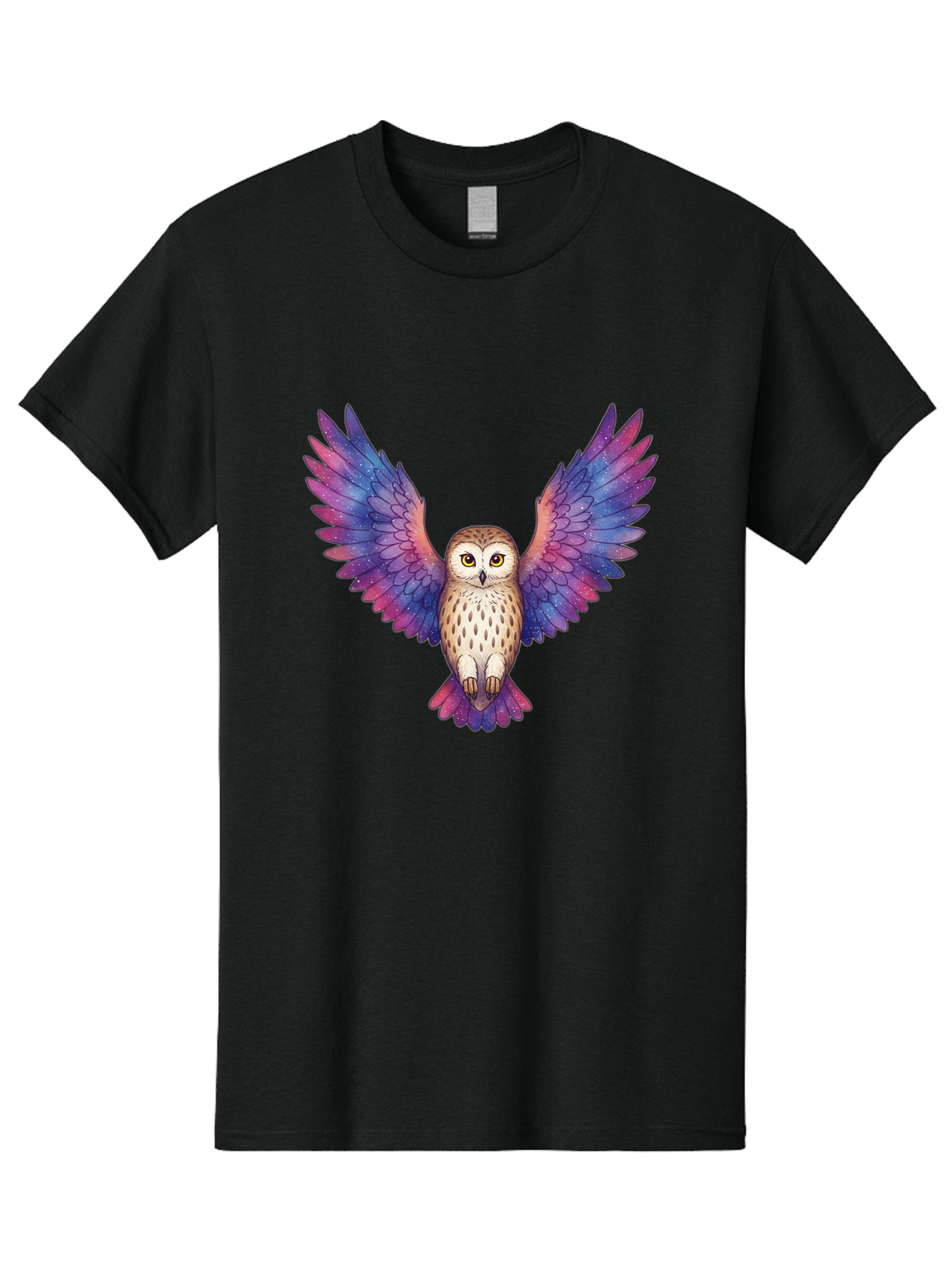 Flying-Owl-1 Men'S Graphic Tee, 100% Cotton, Comfortable Casual Summer Wear, Machine Washable, Vintage Camera, Old Camera, Antique Camera, Black Camera, Classic Photography, Photography Equipment, Nostalgic Device, Film Camera, Camera Art Bak615