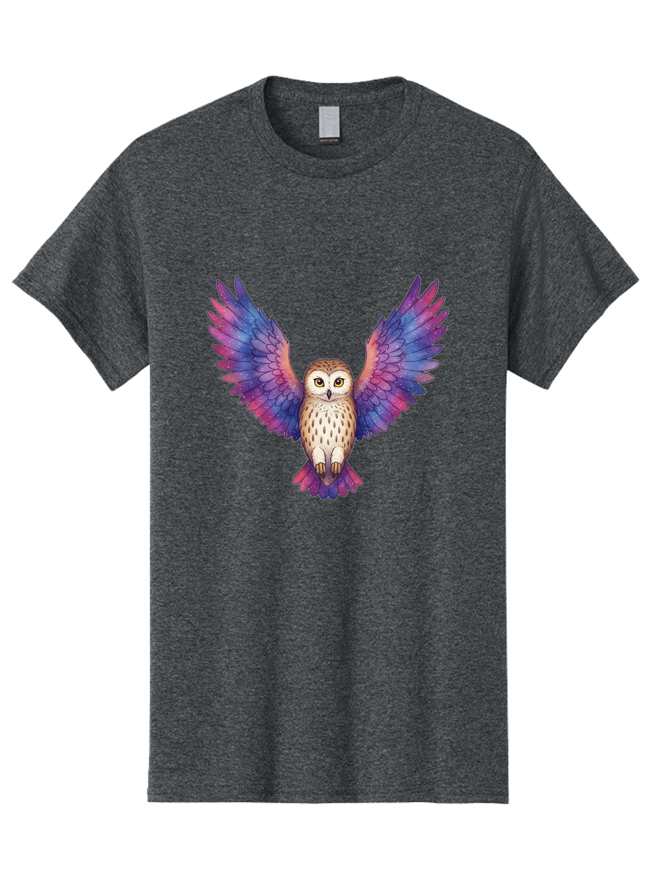 Flying-Owl-1 Men'S Graphic Tee, 100% Cotton, Comfortable Casual Summer Wear, Machine Washable, Vintage Camera, Old Camera, Antique Camera, Black Camera, Classic Photography, Photography Equipment, Nostalgic Device, Film Camera, Camera Art Bak615