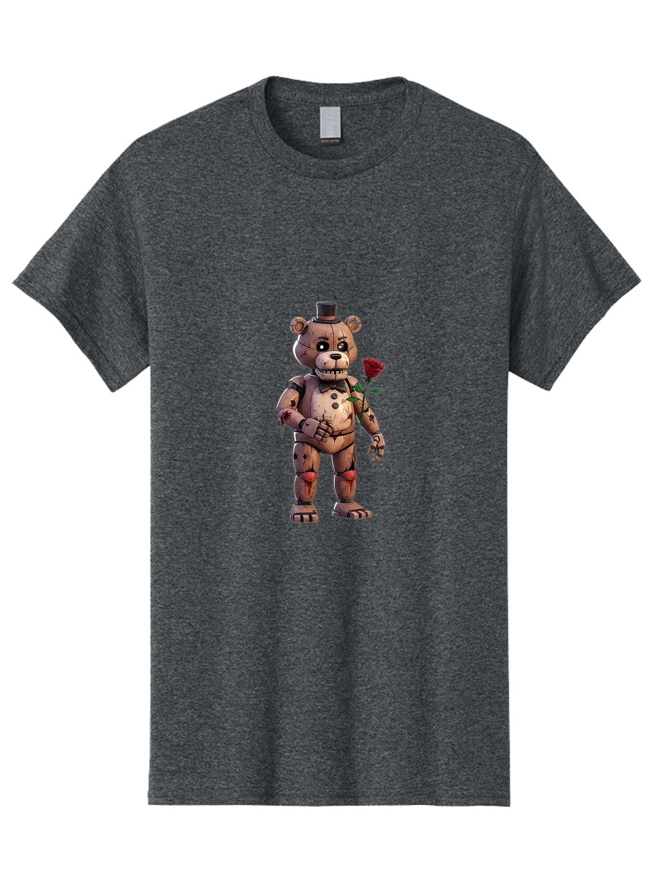 Fnaf-Golden-Freddy Men'S Graphic Tee, 100% Cotton, Comfortable Casual Summer Wear, Machine Washable, Vintage Camera, Old Camera, Antique Camera, Black Camera, Classic Photography, Photography Equipment, Nostalgic Device, Film Camera, Bak618