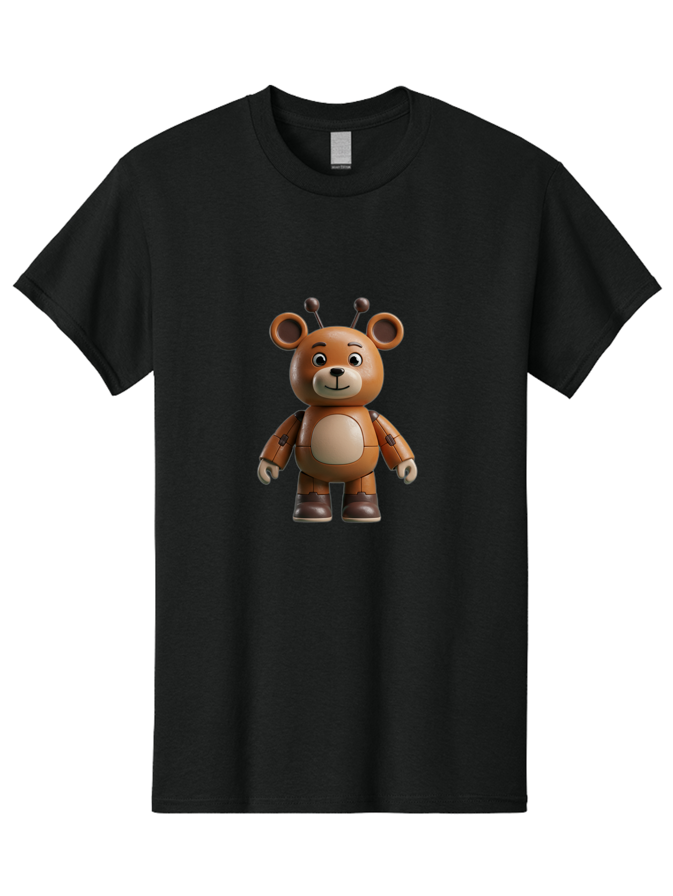 Fnaf-Teddy-Bear Men'S Graphic Tee, 100% Cotton, Comfortable Casual Summer Wear, Machine Washable, Vintage Camera, Old Camera, Antique Camera, Black Camera, Classic Photography, Photography Equipment, Nostalgic Device, Film Camera, Camera Art Bak619