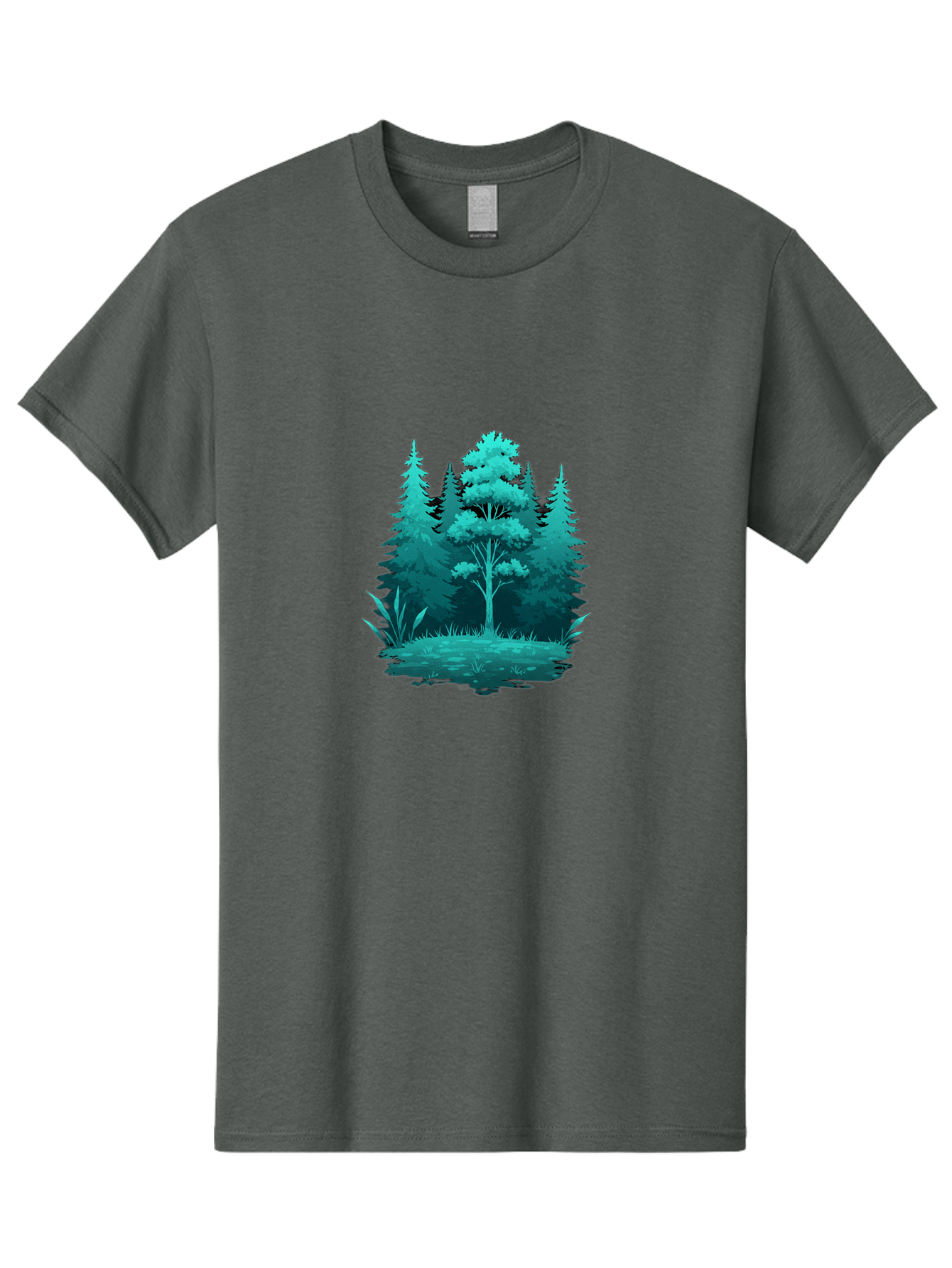 Forest-Trees Men'S Graphic Tee, 100% Cotton, Comfortable Casual Summer Wear, Machine Washable, Vintage Camera, Old Camera, Antique Camera, Black Camera, Classic Photography, Photography Equipment, Nostalgic Device, Film Camera, Camera Art Bak621