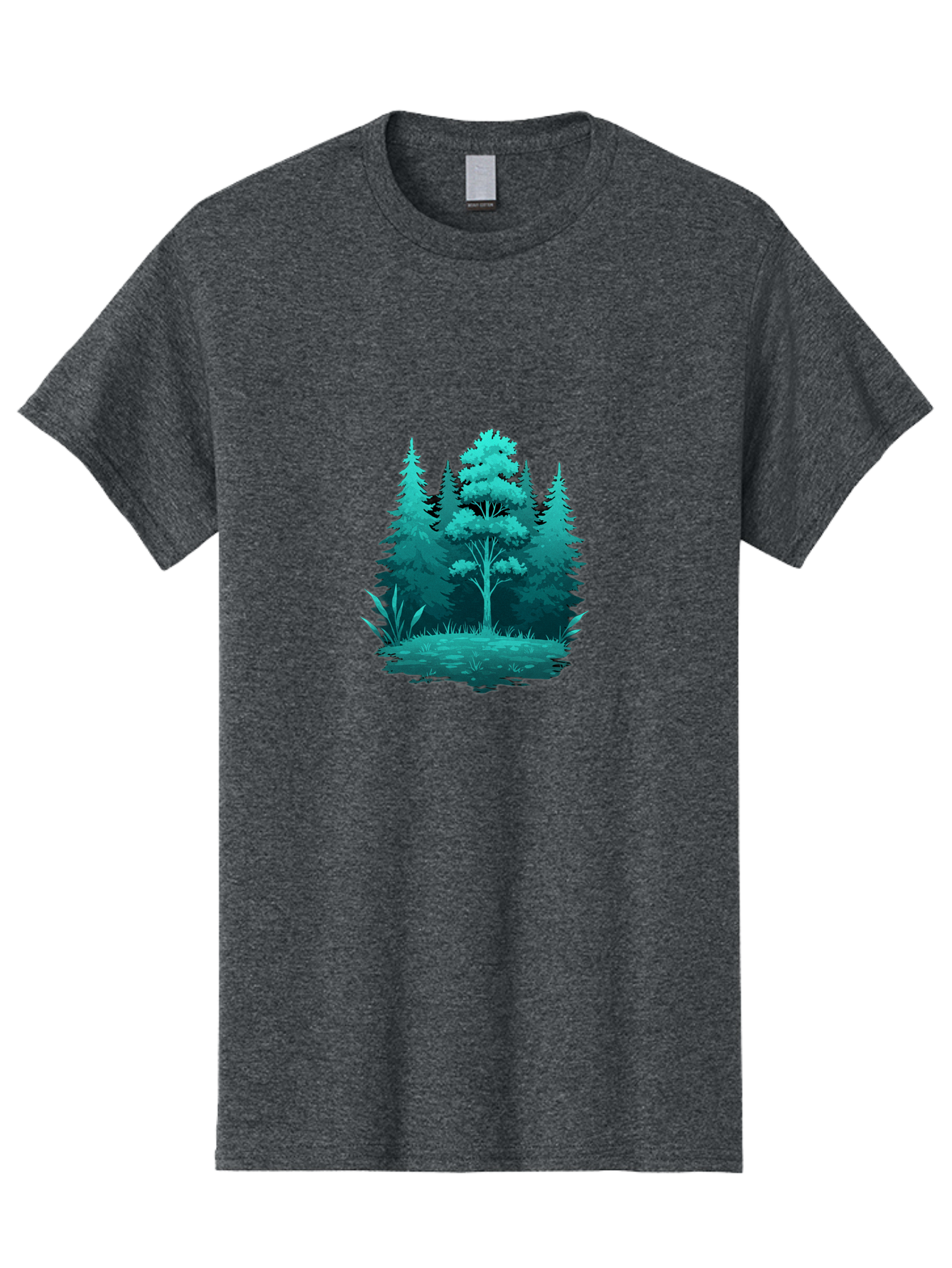 Forest-Trees Men'S Graphic Tee, 100% Cotton, Comfortable Casual Summer Wear, Machine Washable, Vintage Camera, Old Camera, Antique Camera, Black Camera, Classic Photography, Photography Equipment, Nostalgic Device, Film Camera, Camera Art Bak621