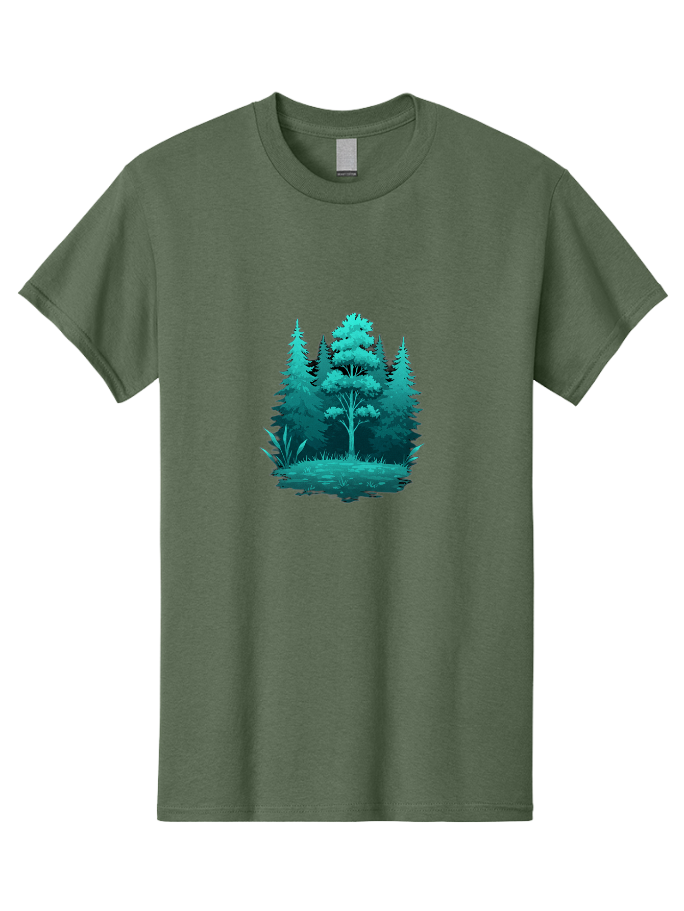 Forest-Trees Men'S Graphic Tee, 100% Cotton, Comfortable Casual Summer Wear, Machine Washable, Vintage Camera, Old Camera, Antique Camera, Black Camera, Classic Photography, Photography Equipment, Nostalgic Device, Film Camera, Camera Art Bak621