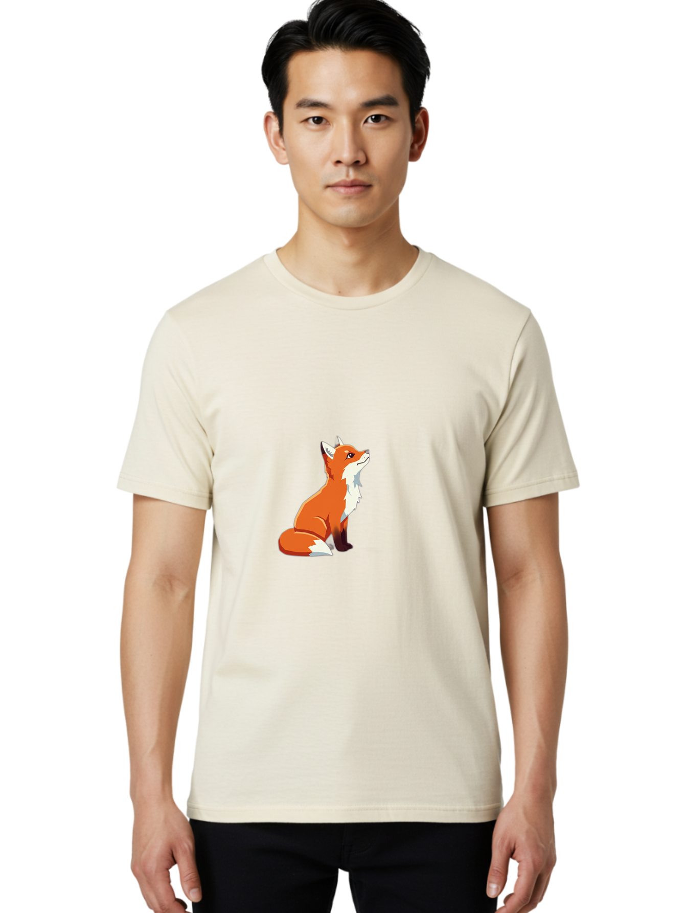 Fox Men'S Graphic Tee, 100% Cotton, Comfortable Casual Summer Wear, Machine Washable, Vintage Camera, Old Camera, Antique Camera, Black Camera, Classic Photography, Photography Equipment, Nostalgic Device, Film Camera, Camera Art Bak627