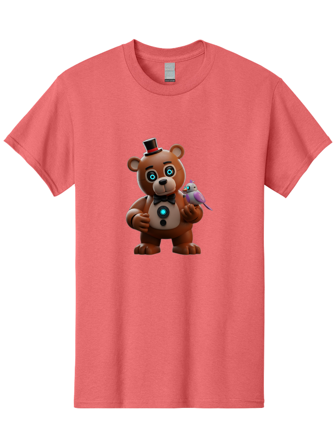 Freddy-Fazbear-2 Men'S Graphic Tee, 100% Cotton, Comfortable Casual Summer Wear, Machine Washable, Vintage Camera, Old Camera, Antique Camera, Black Camera, Classic Photography, Photography Equipment, Nostalgic Device, Film Camera, Camera Art Bak630