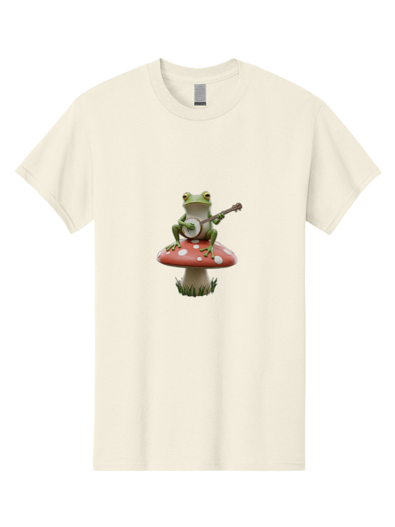 Frog-Playing-Banjo Men'S Graphic Tee, 100% Cotton, Comfortable Casual Summer Wear, Machine Washable, Vintage Camera, Old Camera, Antique Camera, Black Camera, Classic Photography, Photography Equipment, Nostalgic Device, Film Camera, Bak636