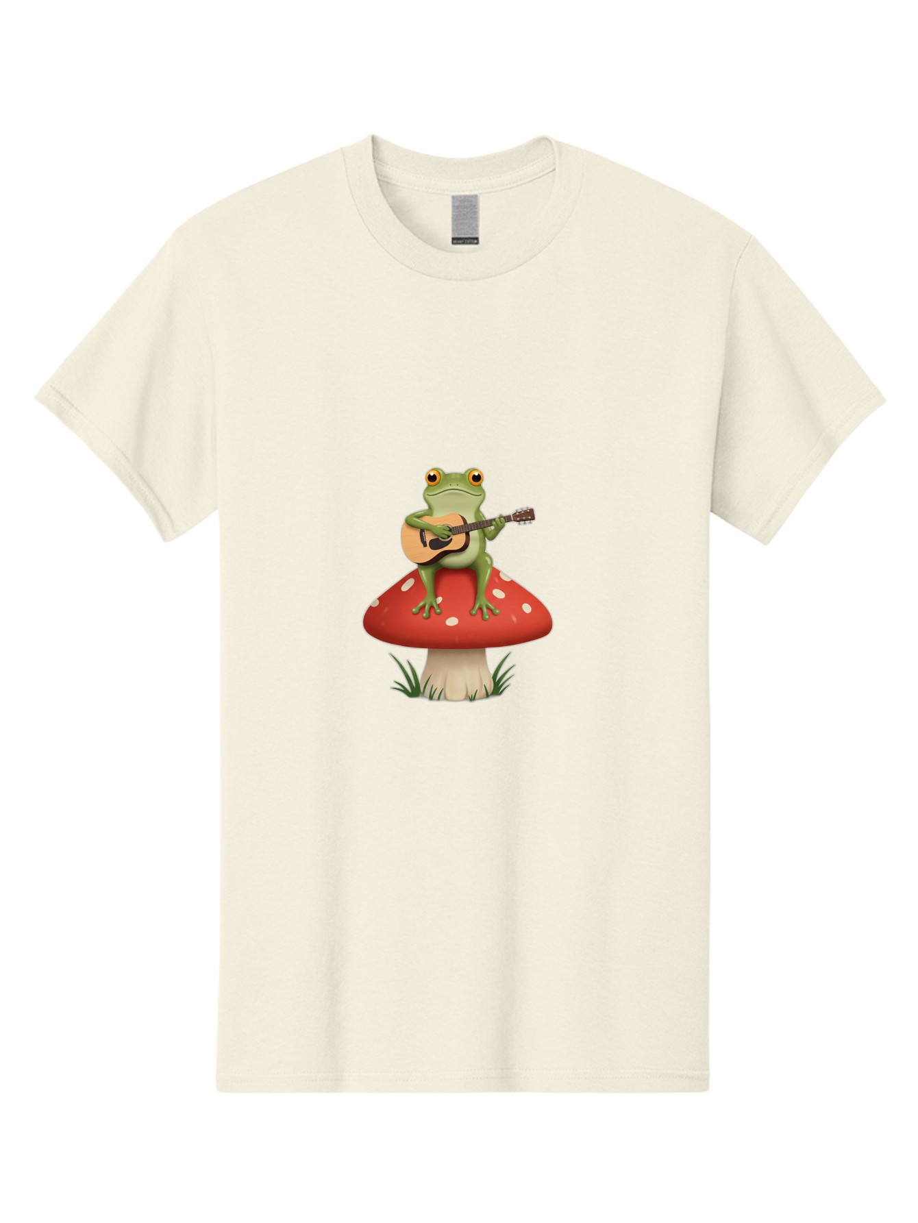 Frog-Playing-Guitar Men'S Graphic Tee, 100% Cotton, Comfortable Casual Summer Wear, Machine Washable, Vintage Camera, Old Camera, Antique Camera, Black Camera, Classic Photography, Photography Equipment, Nostalgic Device, Film Camera, Bak639