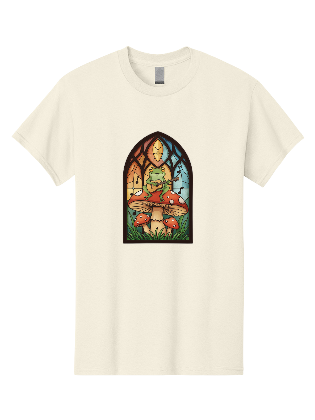 Frog-Playing-Ukulele-1 Men'S Graphic Tee, 100% Cotton, Comfortable Casual Summer Wear, Machine Washable, Vintage Camera, Old Camera, Antique Camera, Black Camera, Classic Photography, Photography Equipment, Nostalgic Device, Film Camera, Bak640