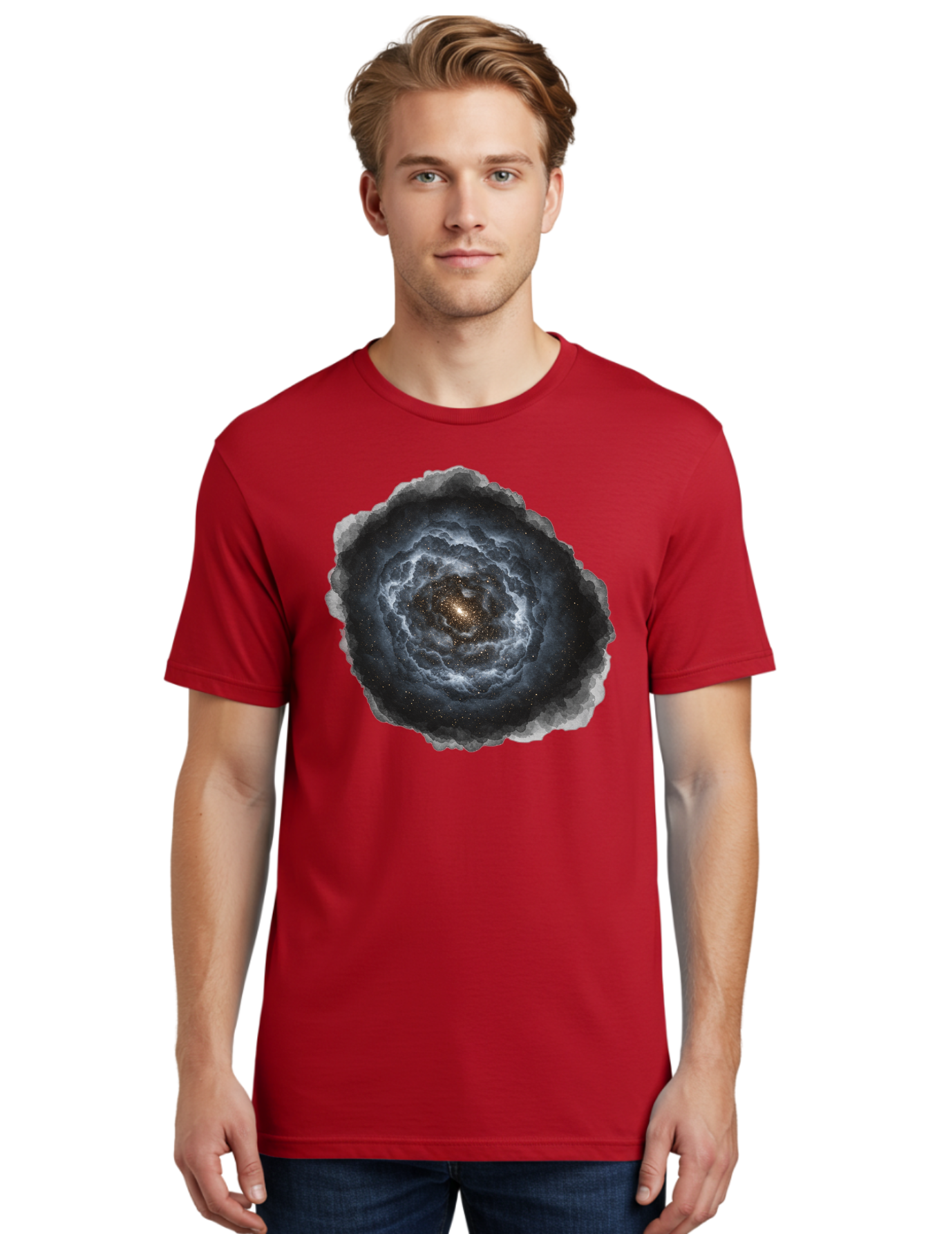 Galaxy-1 Men'S Graphic Tee, 100% Cotton, Comfortable Casual Summer Wear, Machine Washable, Vintage Camera, Old Camera, Antique Camera, Black Camera, Classic Photography, Photography Equipment, Nostalgic Device, Film Camera, Camera Art Bak644