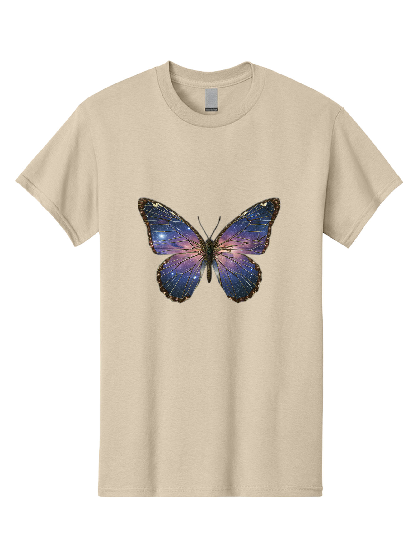 Galaxy-Butterfly Men'S Graphic Tee, 100% Cotton, Comfortable Casual Summer Wear, Machine Washable, Vintage Camera, Old Camera, Antique Camera, Black Camera, Classic Photography, Photography Equipment, Nostalgic Device, Film Camera, Camera Art Bak645