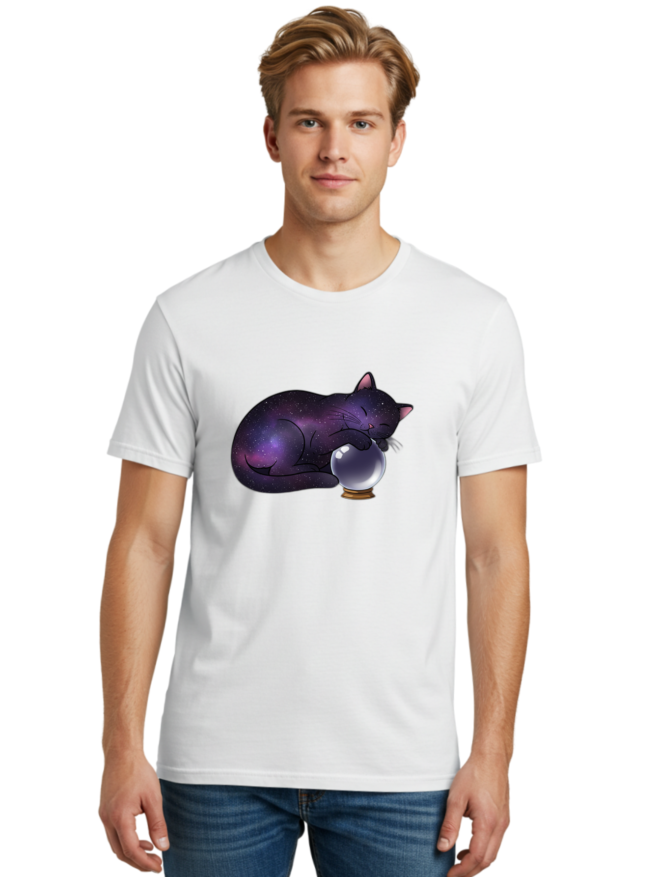Galaxy-Cat Men'S Graphic Tee, 100% Cotton, Comfortable Casual Summer Wear, Machine Washable, Vintage Camera, Old Camera, Antique Camera, Black Camera, Classic Photography, Photography Equipment, Nostalgic Device, Film Camera, Camera Art Bak646