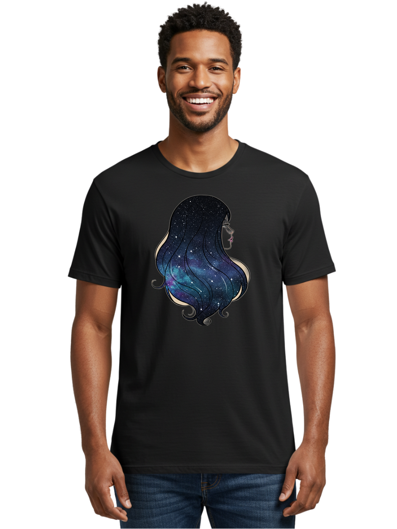 Galaxy-Hair Men'S Graphic Tee, 100% Cotton, Comfortable Casual Summer Wear, Machine Washable, Vintage Camera, Old Camera, Antique Camera, Black Camera, Classic Photography, Photography Equipment, Nostalgic Device, Film Camera, Camera Art Bak650