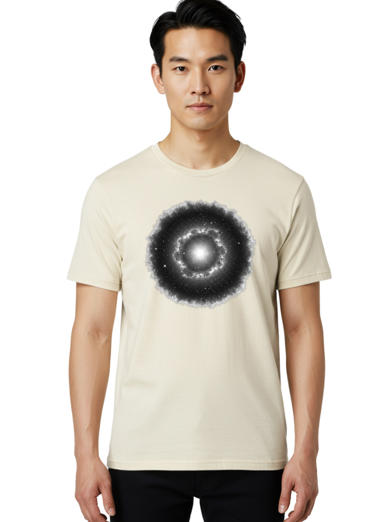 Galaxy Men'S Graphic Tee, 100% Cotton, Comfortable Casual Summer Wear, Machine Washable, Vintage Camera, Old Camera, Antique Camera, Black Camera, Classic Photography, Photography Equipment, Nostalgic Device, Film Camera, Camera Art Bak656