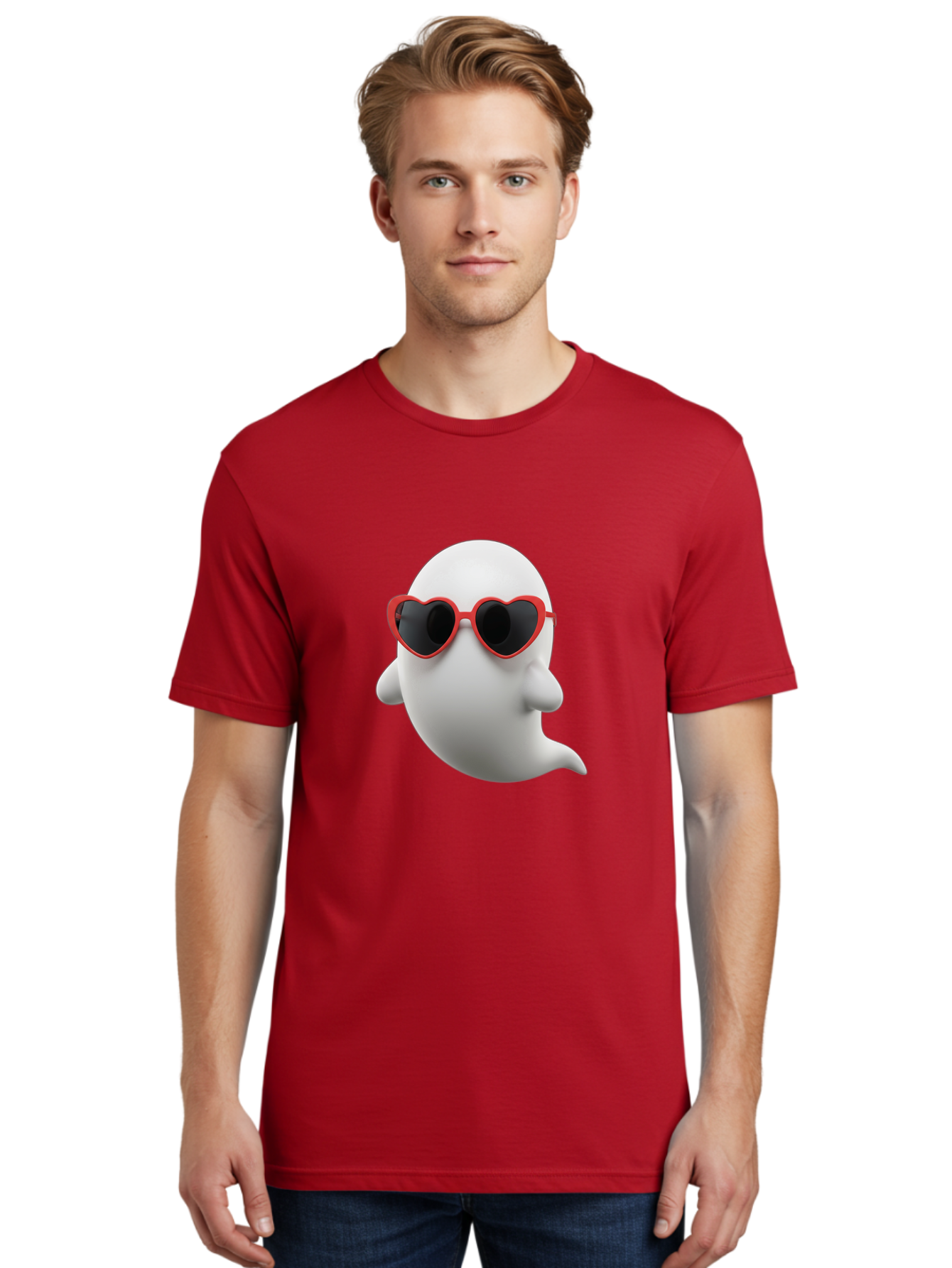 Ghost-Emoji Men'S Graphic Tee, 100% Cotton, Comfortable Casual Summer Wear, Machine Washable, Vintage Camera, Old Camera, Antique Camera, Black Camera, Classic Photography, Photography Equipment, Nostalgic Device, Film Camera, Camera Art Bak664