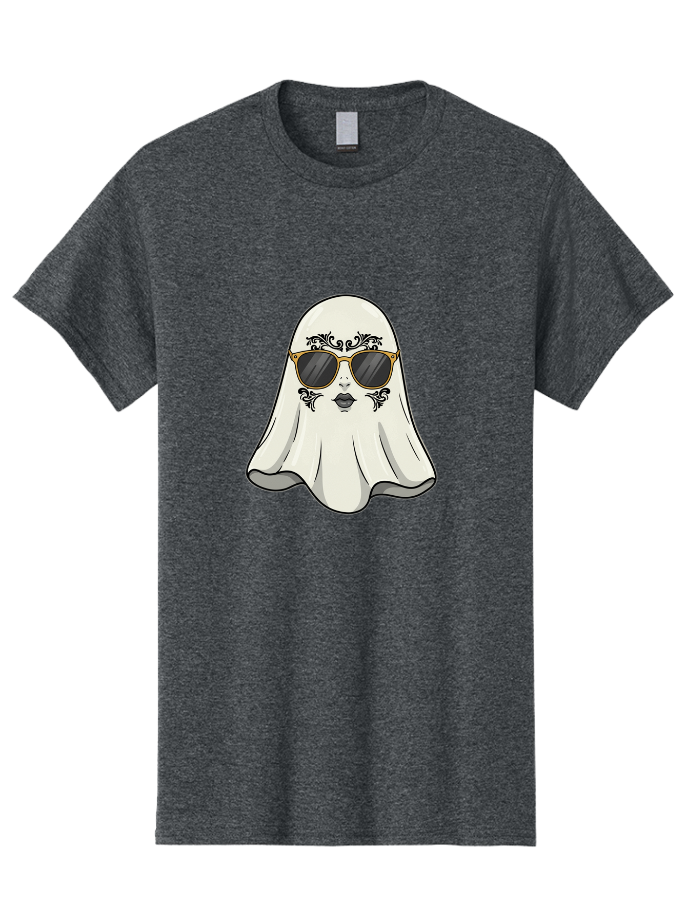 Ghost-Girl Men'S Graphic Tee, 100% Cotton, Comfortable Casual Summer Wear, Machine Washable, Vintage Camera, Old Camera, Antique Camera, Black Camera, Classic Photography, Photography Equipment, Nostalgic Device, Film Camera, Camera Art Bak665