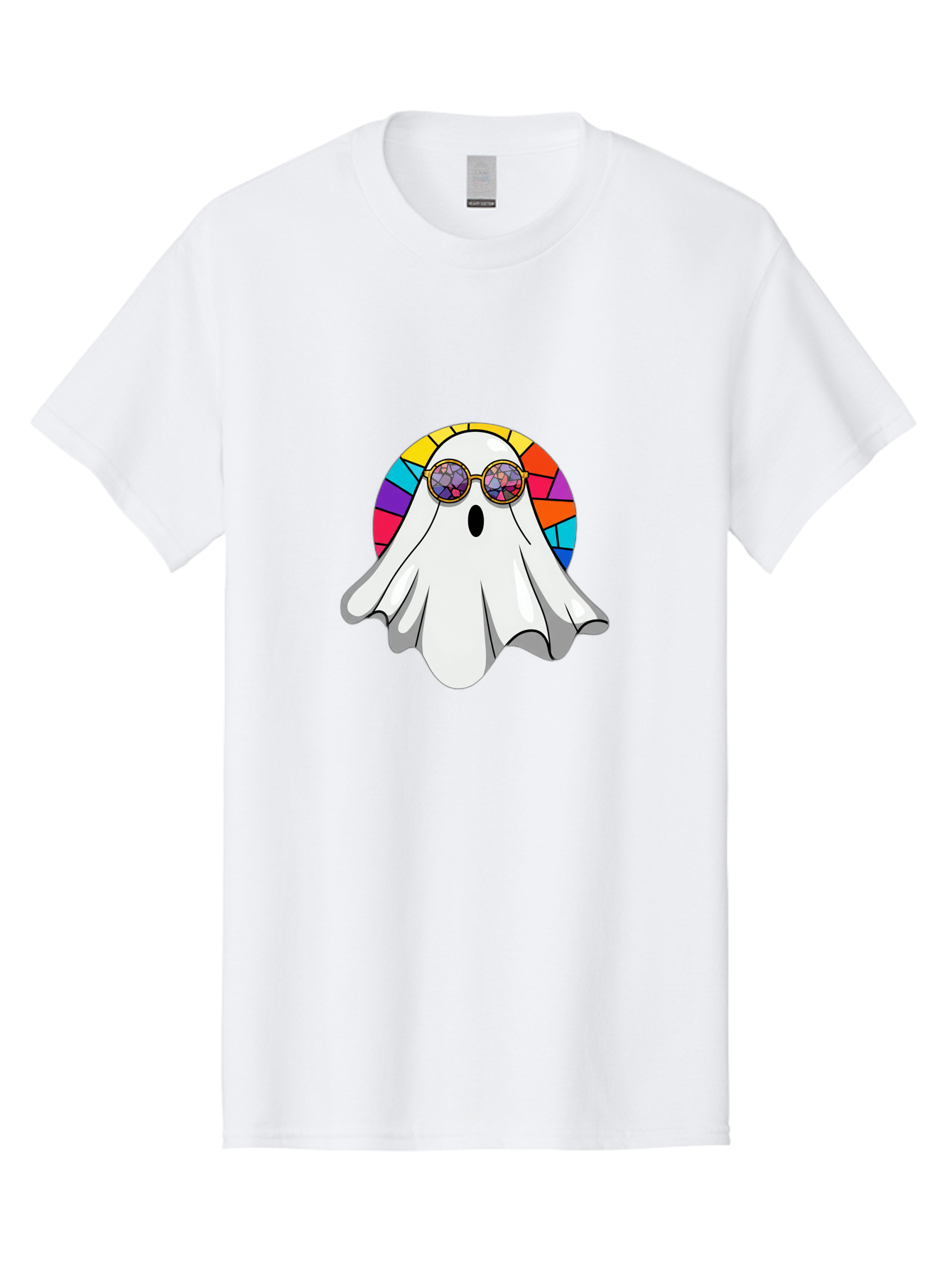 Ghost-In-Shades Men'S Graphic Tee, 100% Cotton, Comfortable Casual Summer Wear, Machine Washable, Vintage Camera, Old Camera, Antique Camera, Black Camera, Classic Photography, Photography Equipment, Nostalgic Device, Film Camera, Camera Art Bak666